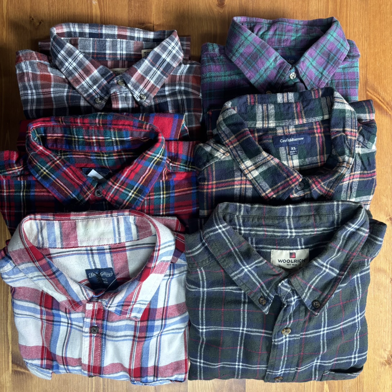 デニム・チェックなど新入荷シャツ類をアップしました。