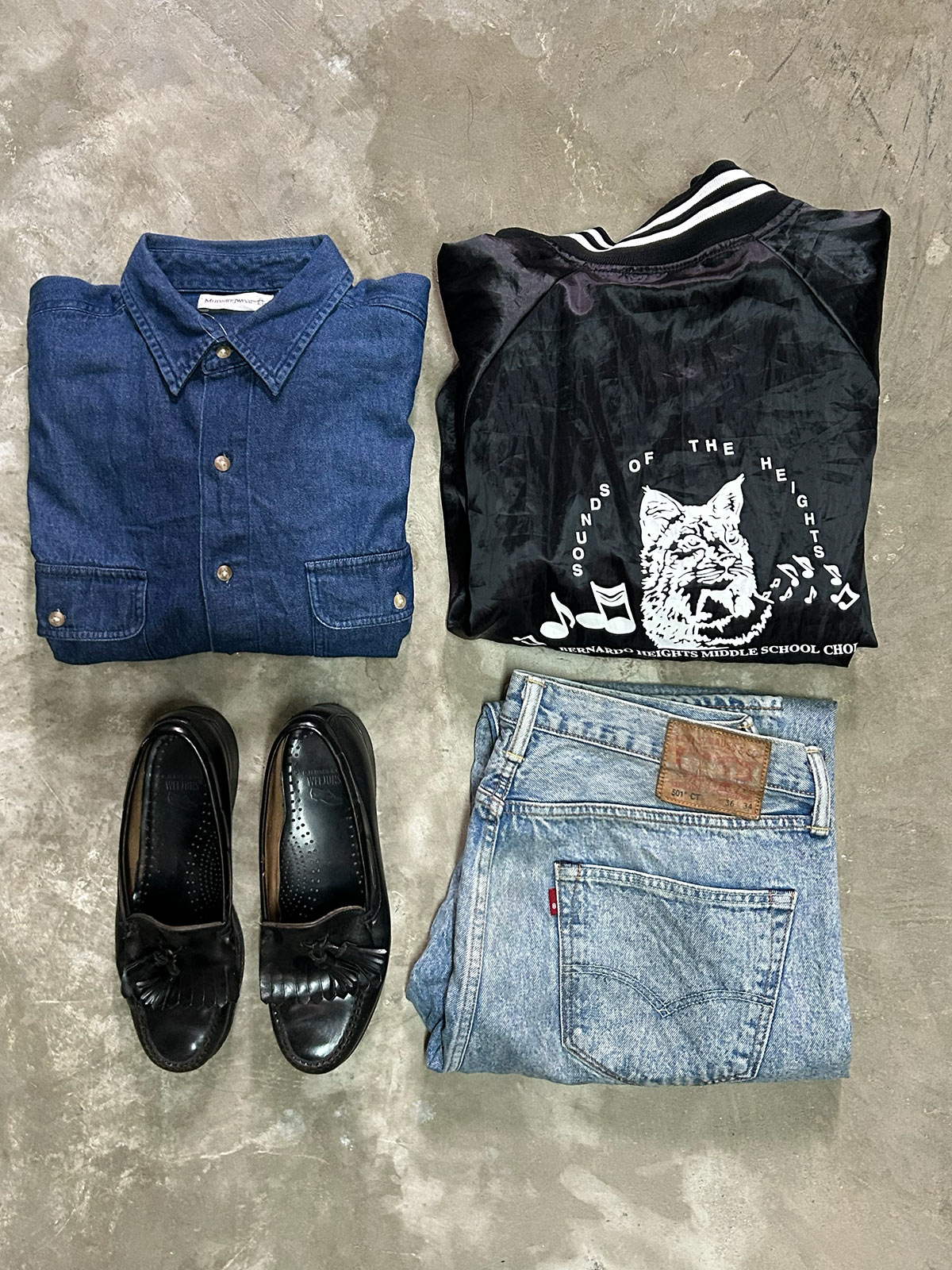 リーバイス501　ケミカル　2000年以降!HART WELL　90s ナイロンジャケット