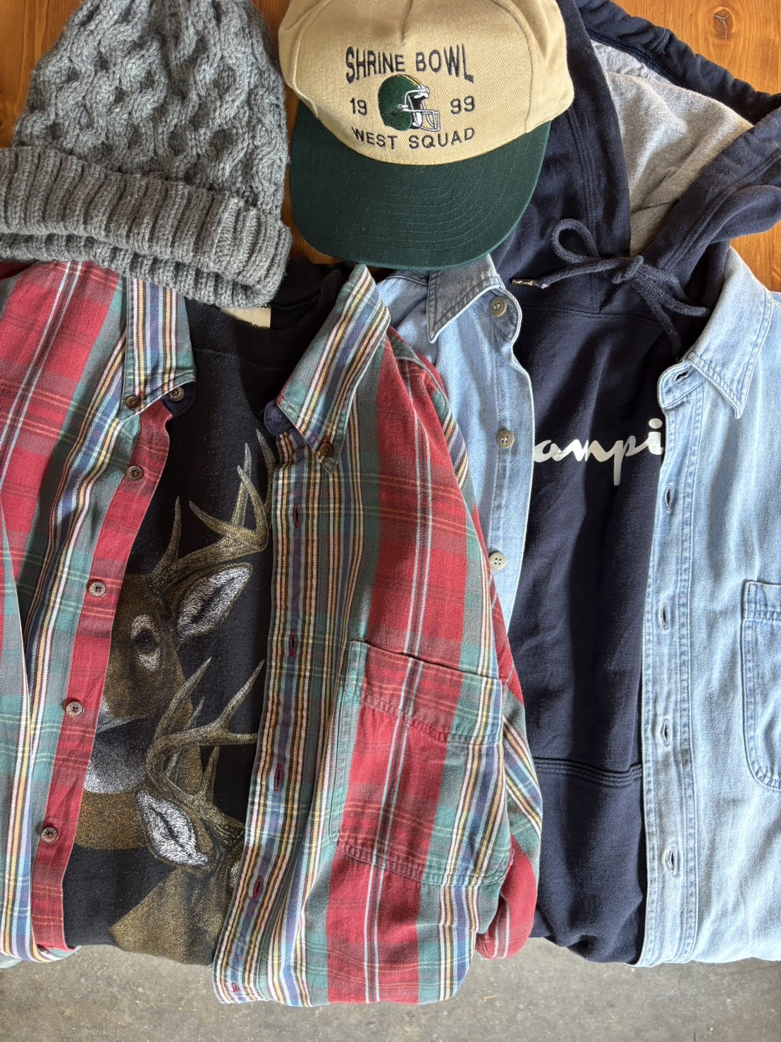 ハーレーダビッドソン　長袖デニムシャツ！ADIRONDACK　長袖ストライプシャツ！