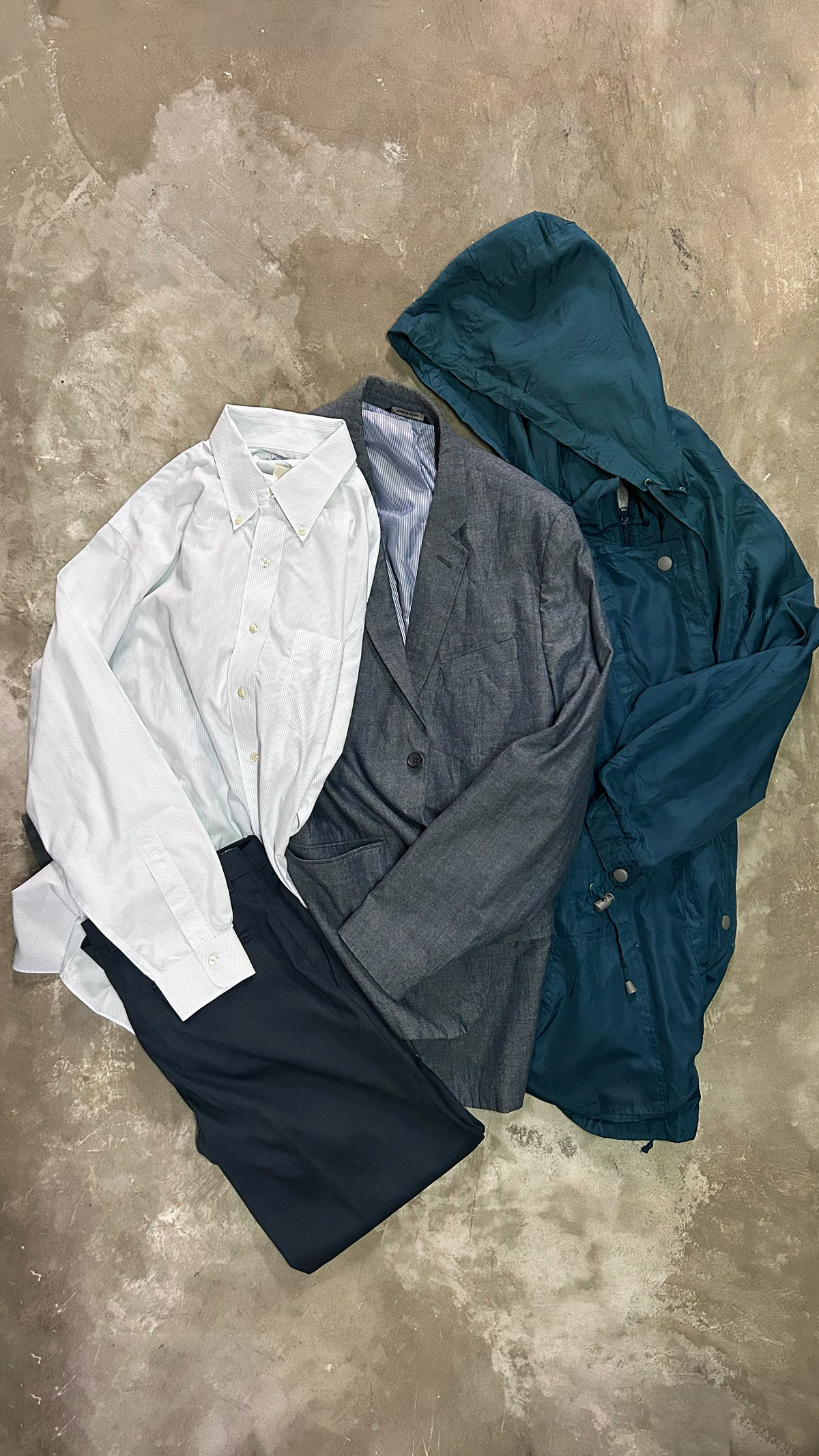 ¥4,000以下で完成！王道アメカジ×テック系の古着ミックスコーデ！