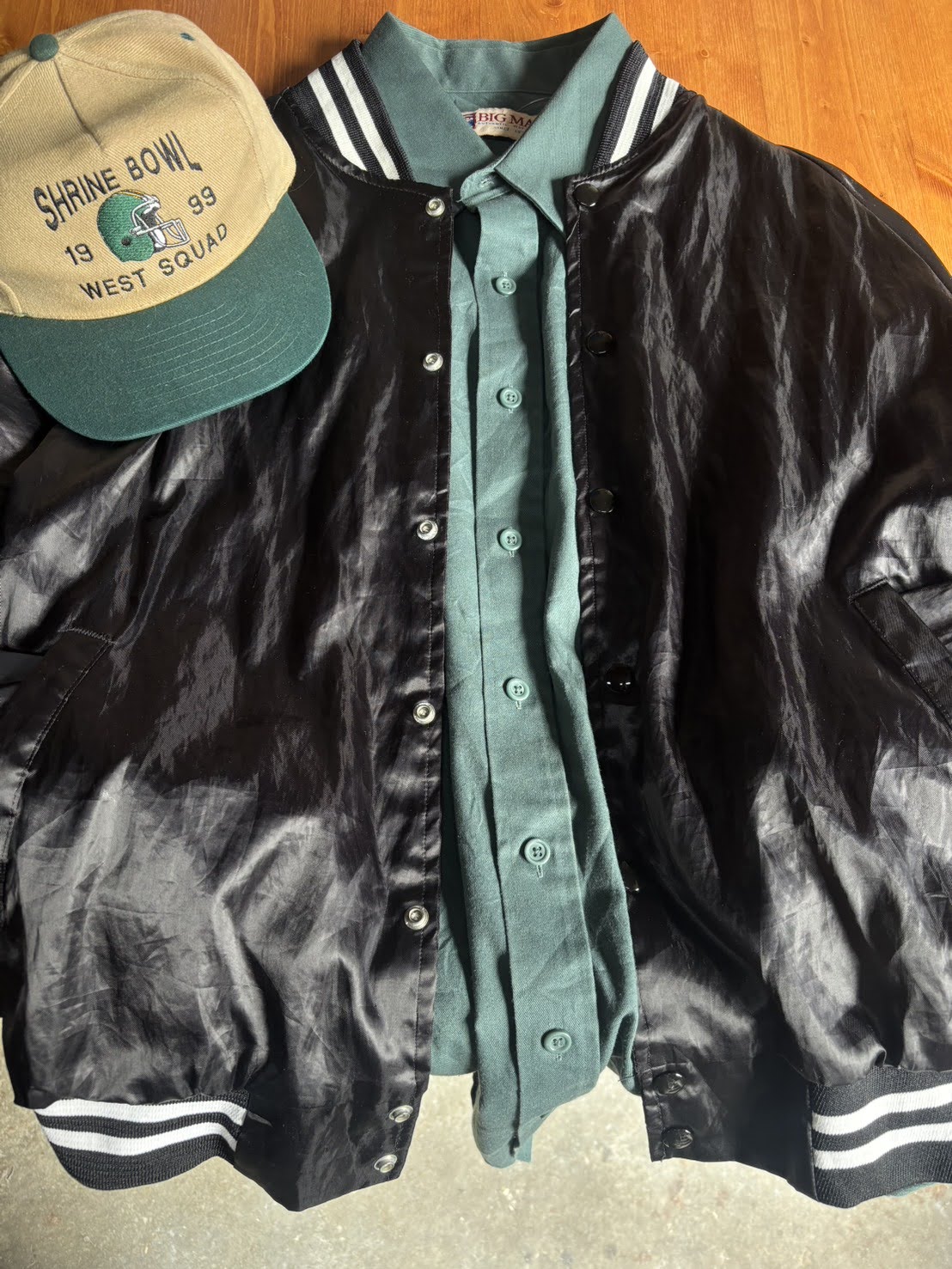 HART WELL　90s ナイロンジャケット　×　ビッグマック長袖ワークシャツ　！！