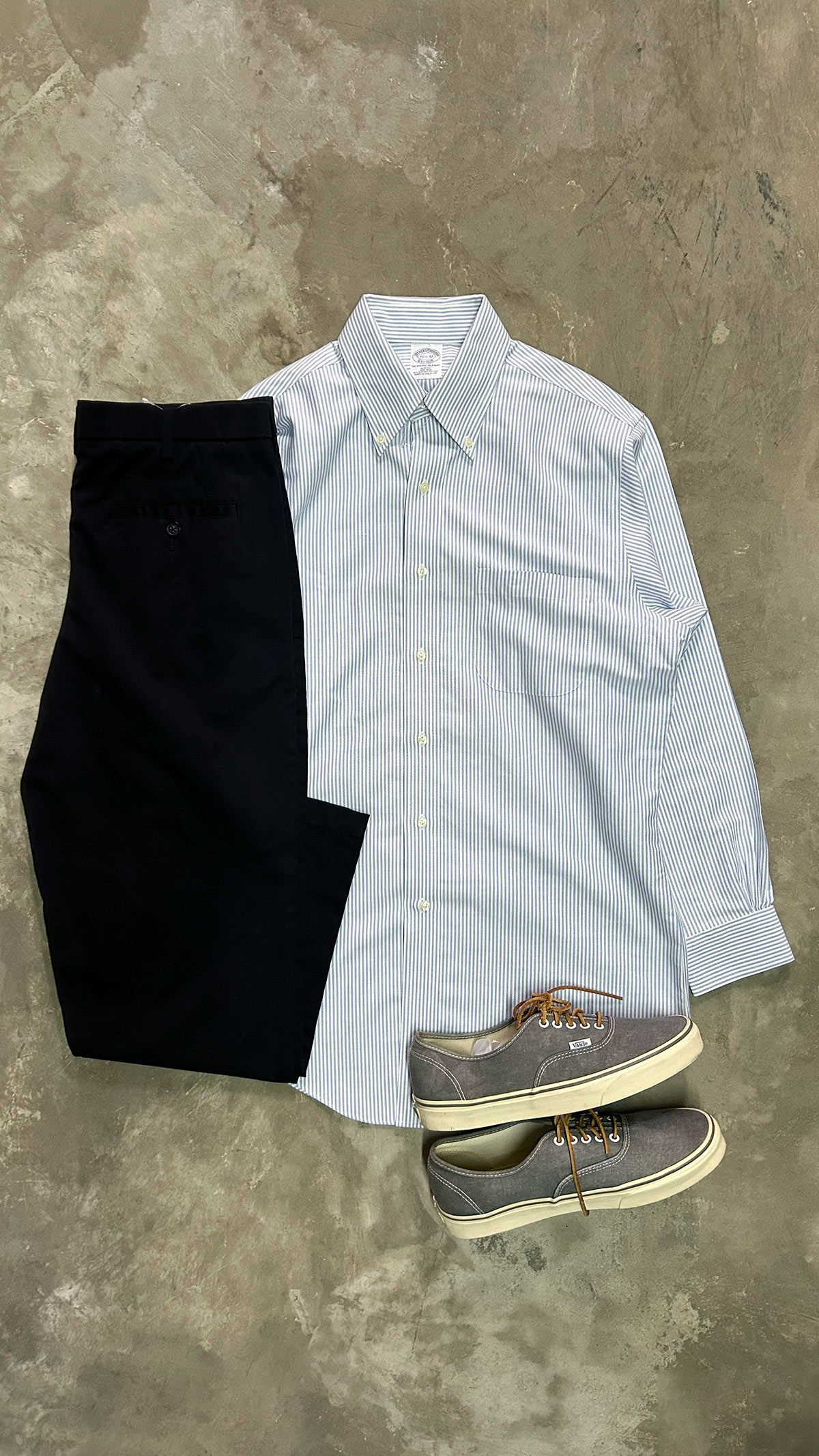 【ALL 3,800円】Brooks Brothersで作る爽やか大人の古着コーデ