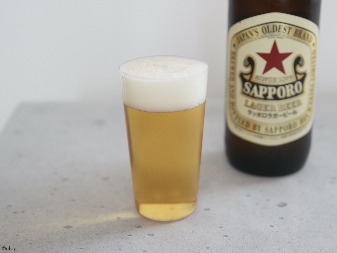 ビールで乾杯!!