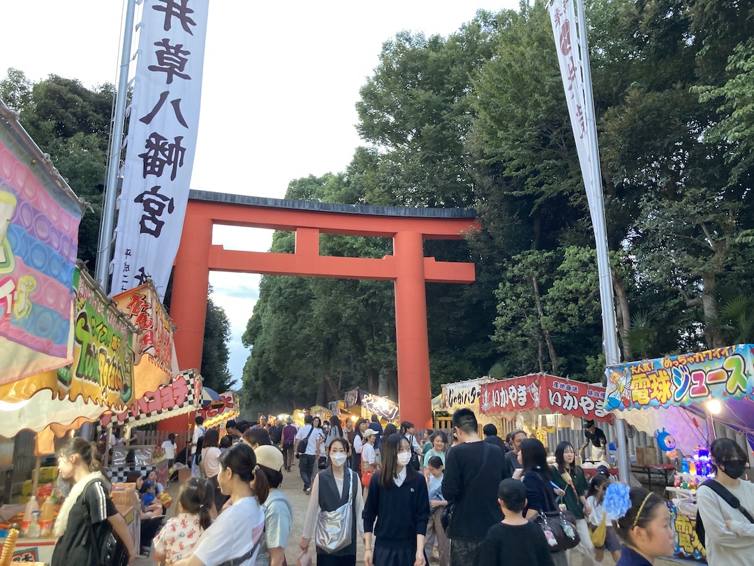 秋のお祭り