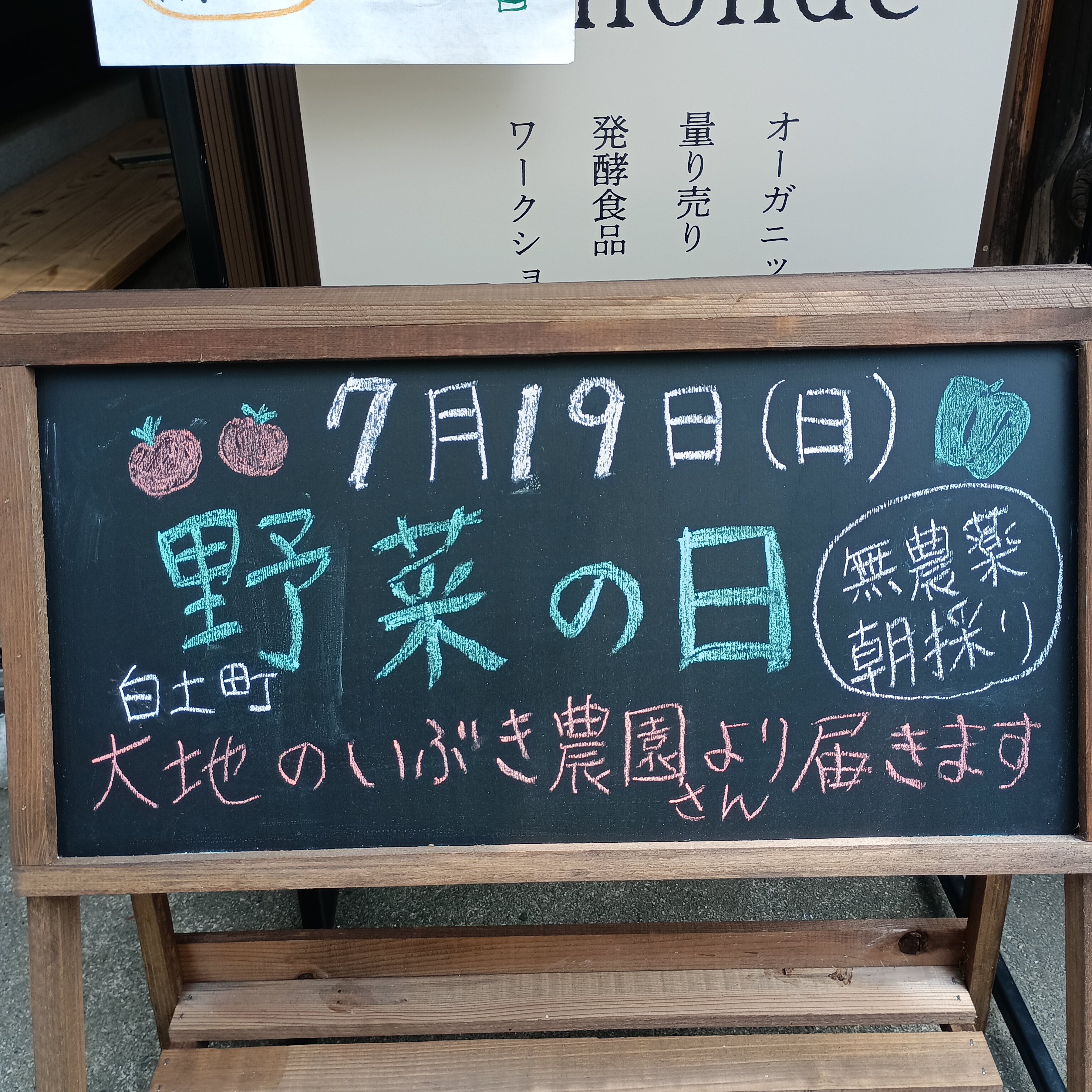 7月19日㈰ 野菜の日!!