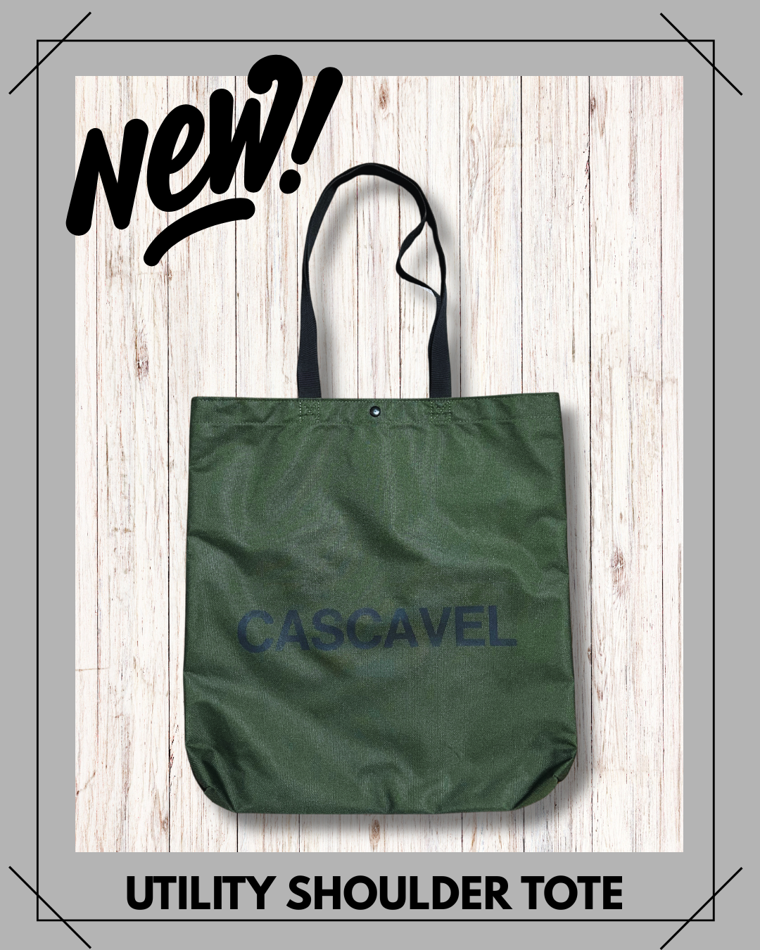 CASCAVEL　UTILITY SHOULDER TOTE　入荷