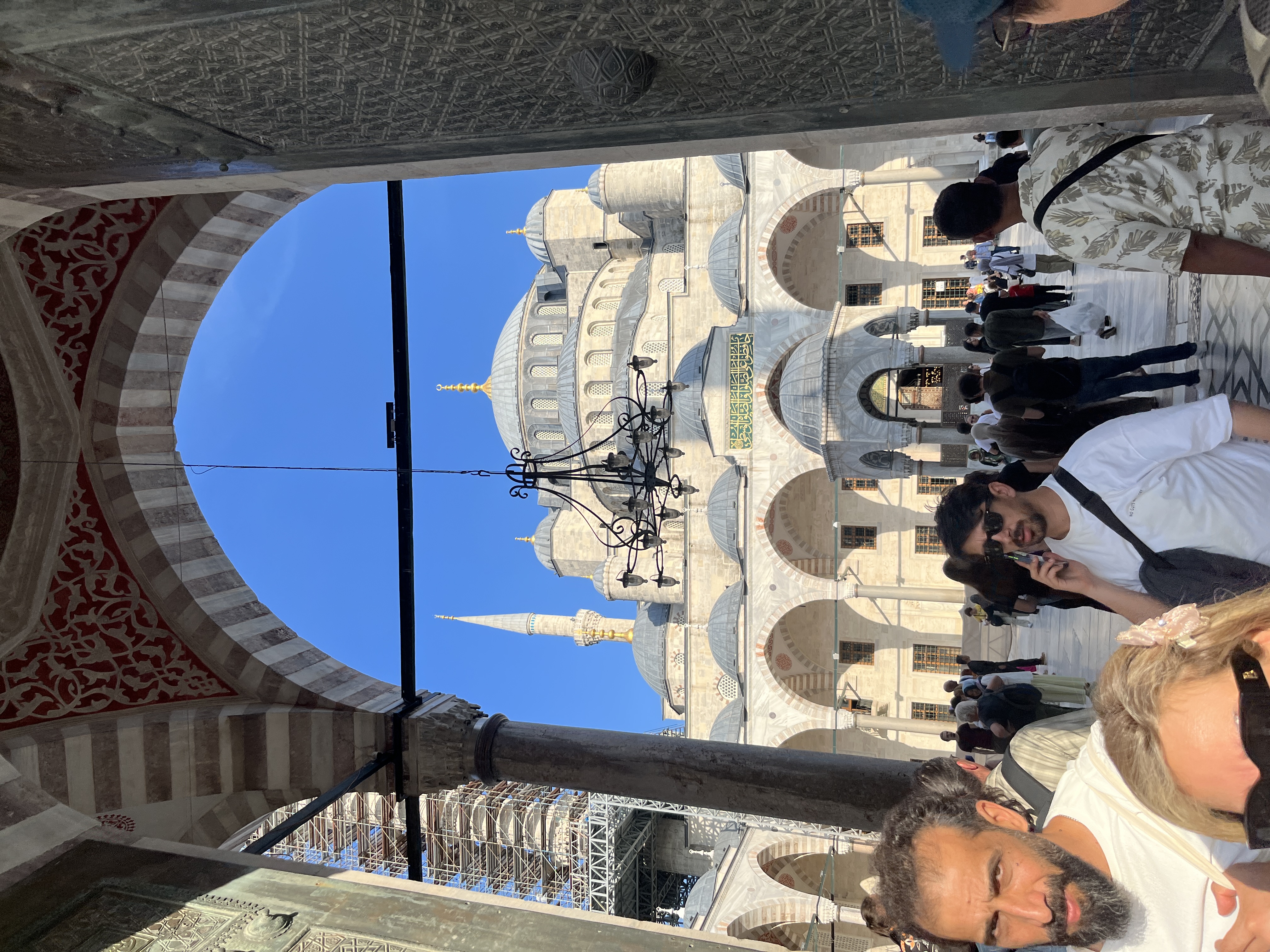 夜のブルーモスク