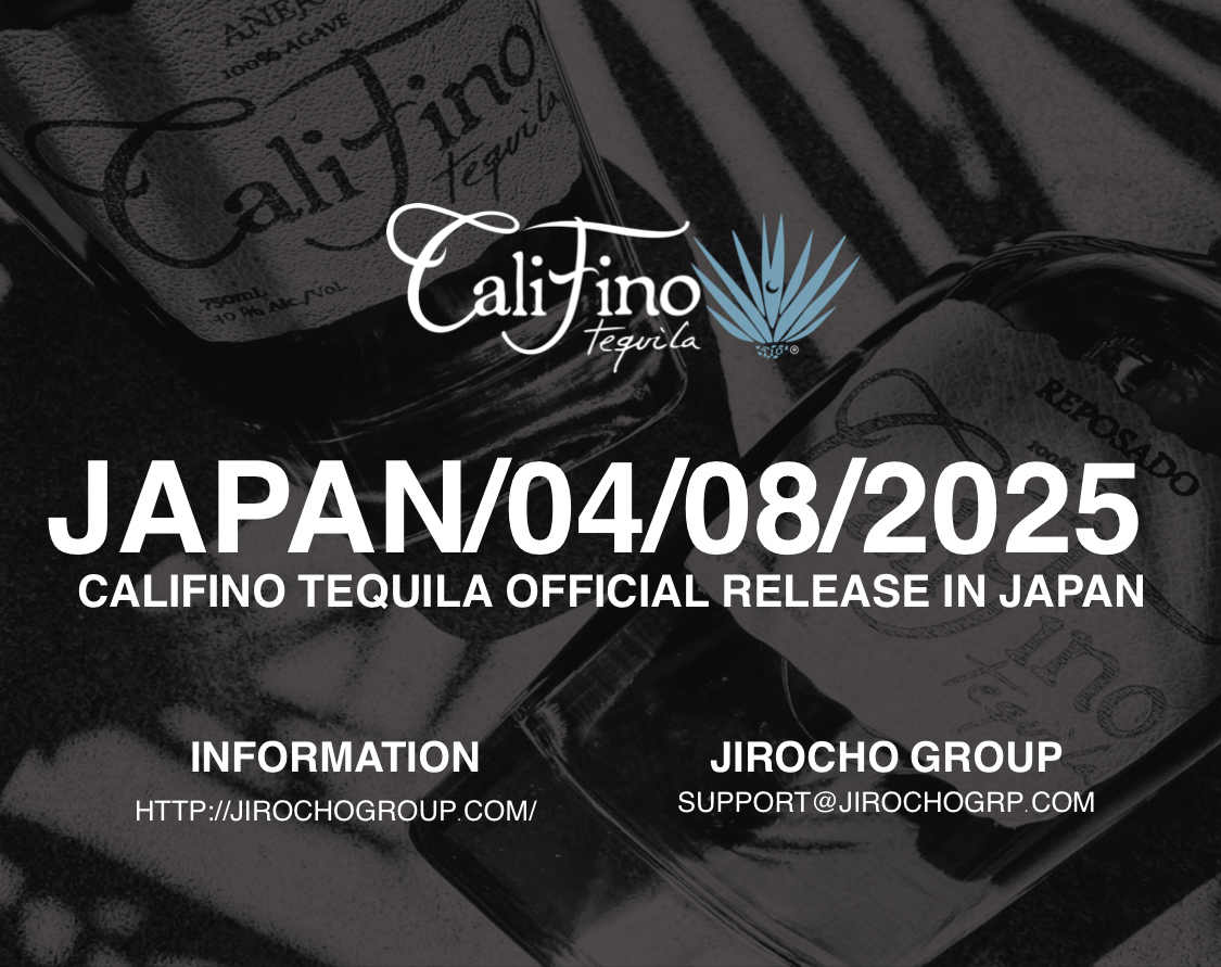 2025年4月、プレミアム クラフト テキーラ「カリフィーノ」ついに日本上陸！