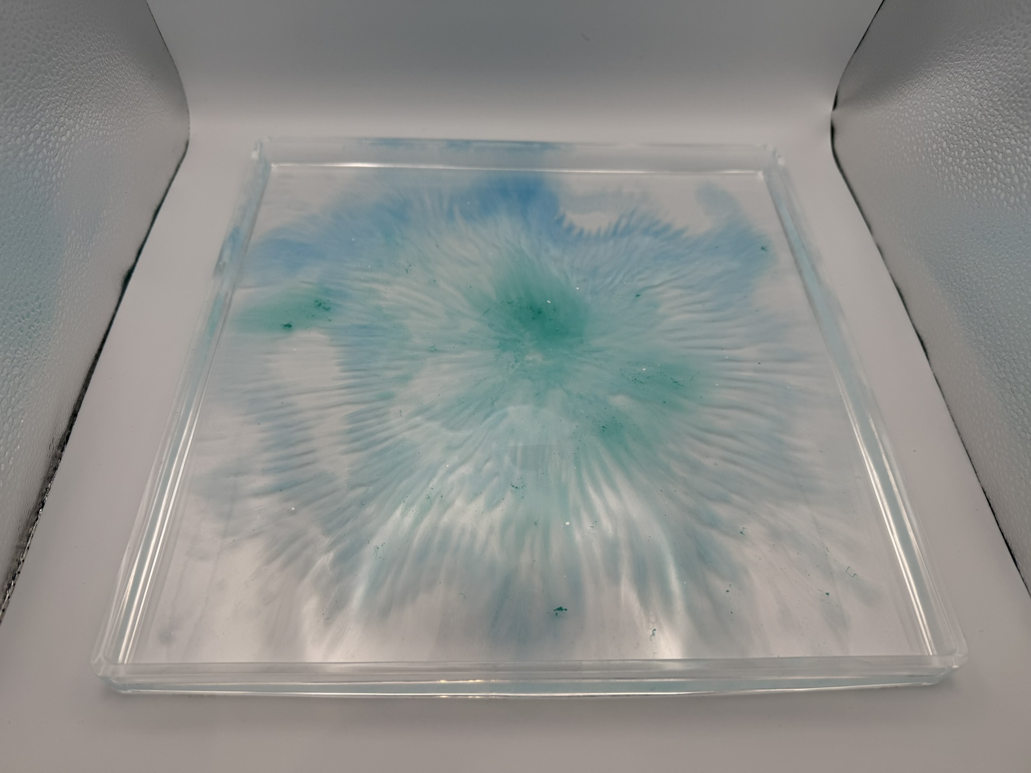 「Blue Tide（ブルータイド）」レジンアート　レジントレイ