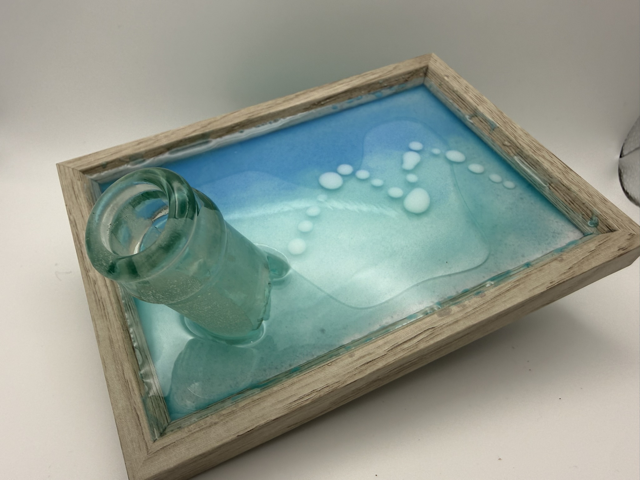 「Ocean Message  蒼の記憶ボトル」レジンアート