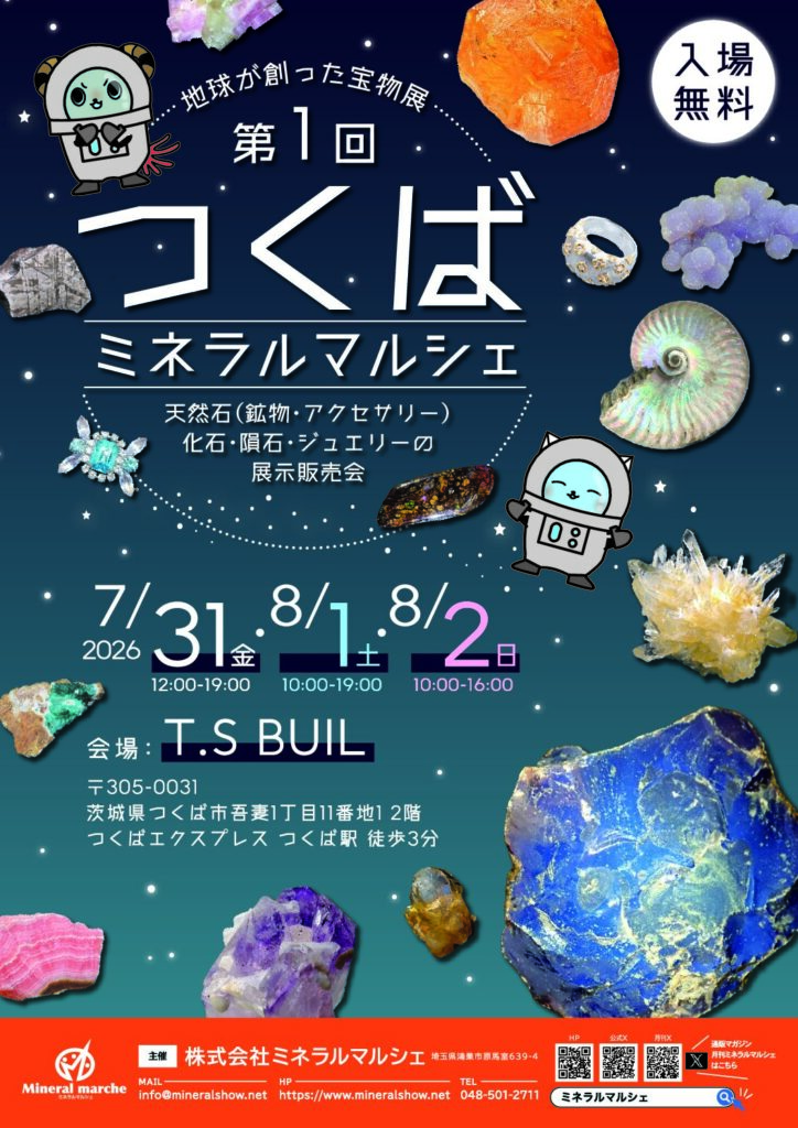 たからいしルース 次回出展情報