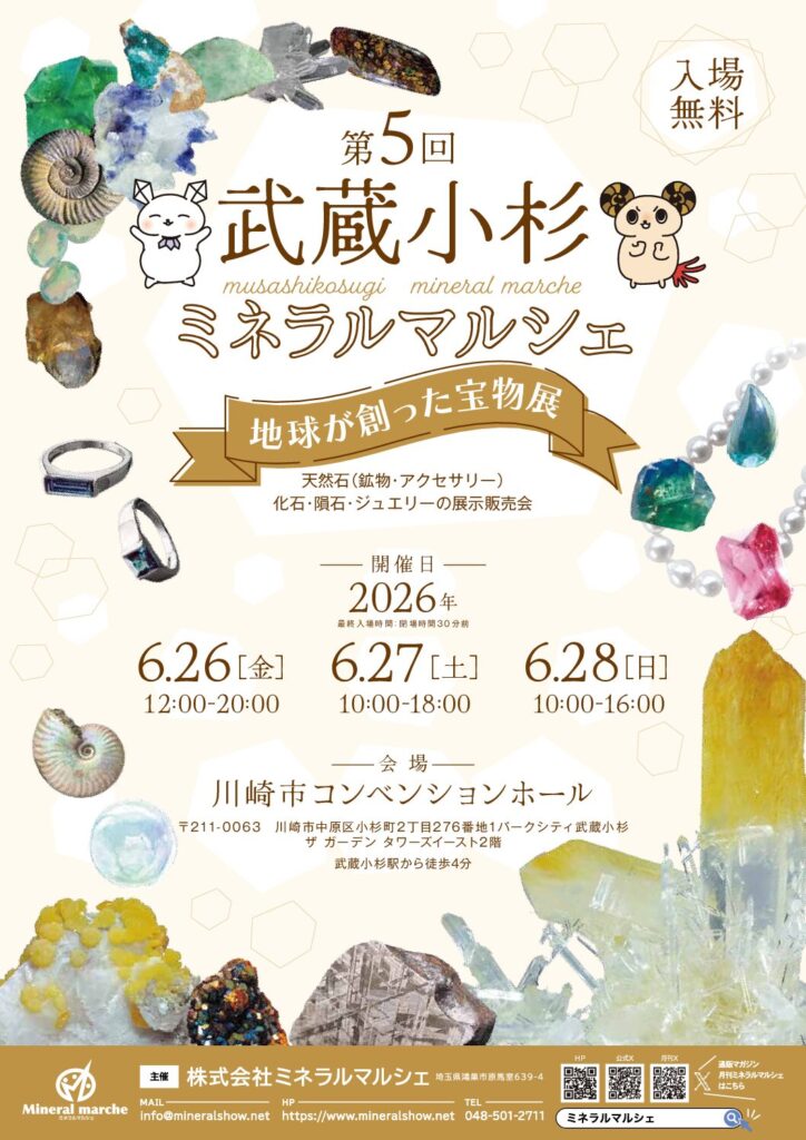 たからいしルースの次回出展情報