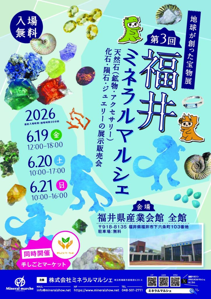 たからいしルースの次回出展情報