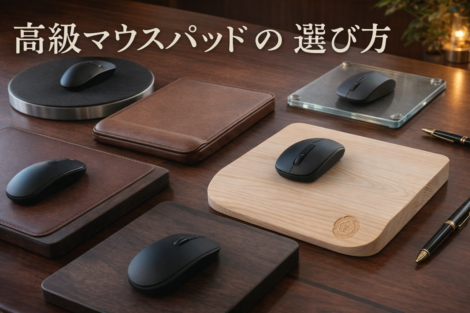 高級マウスパッドの選び方