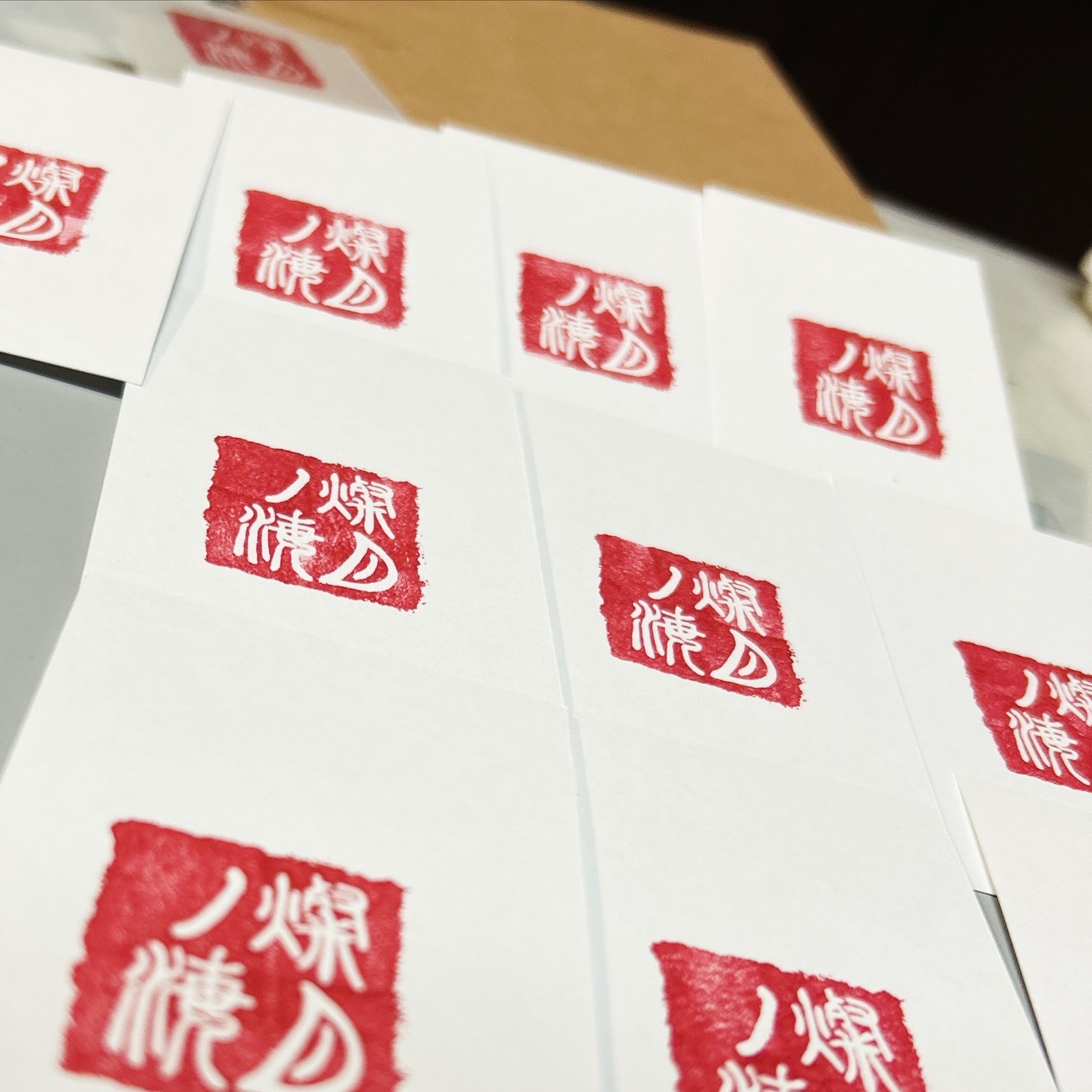 ショップカードを作りました