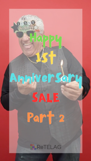 Happy 1st Anniversary SALE 第二弾🎉