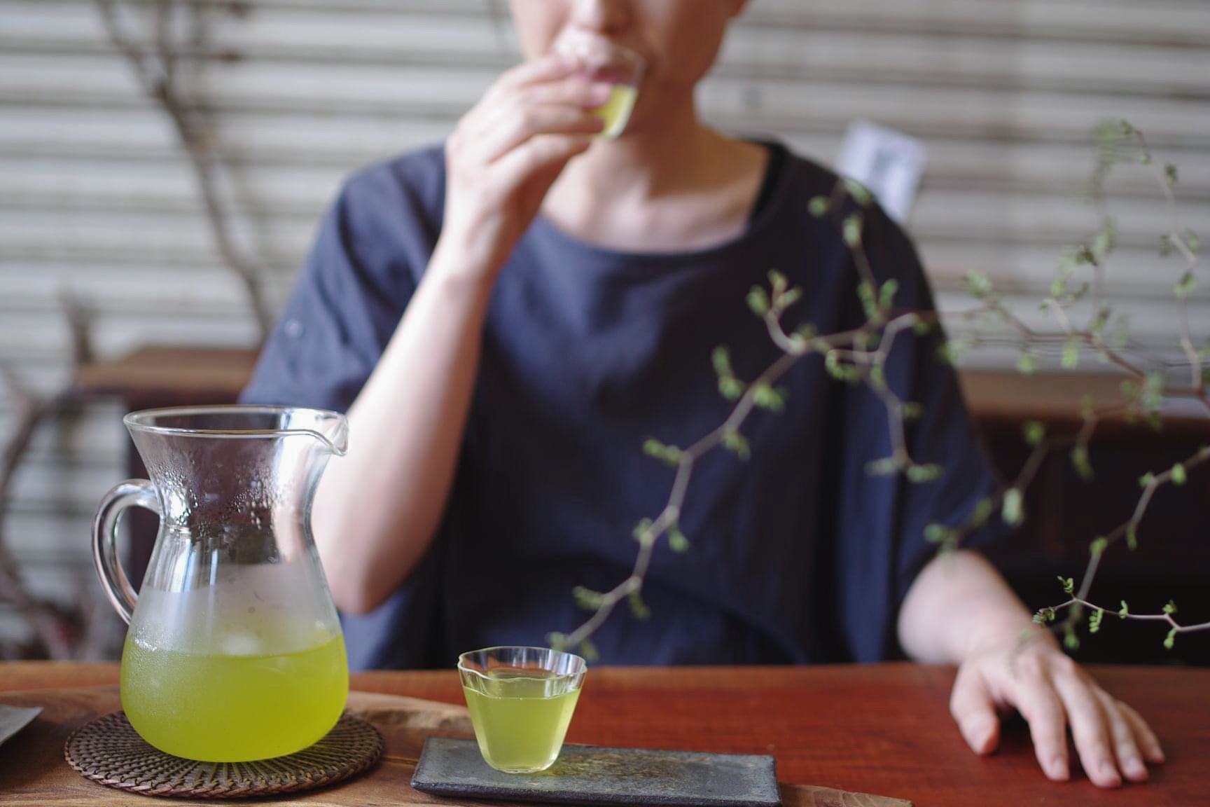 雨時々冷茶