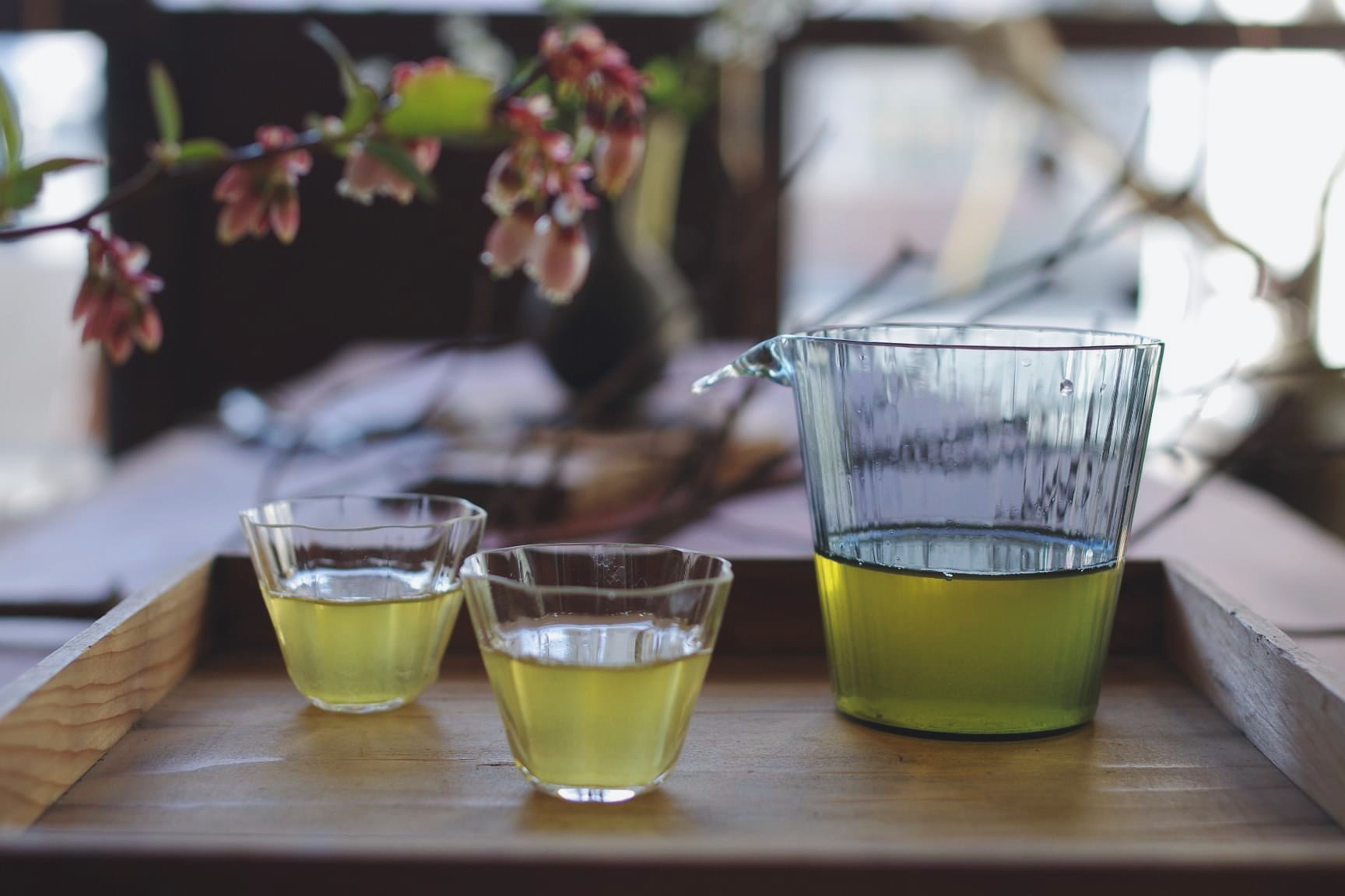 お茶のドレス