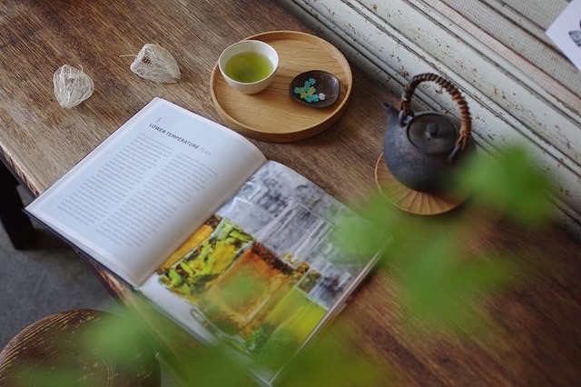 ヒシガタブレンド読書のための緑茶