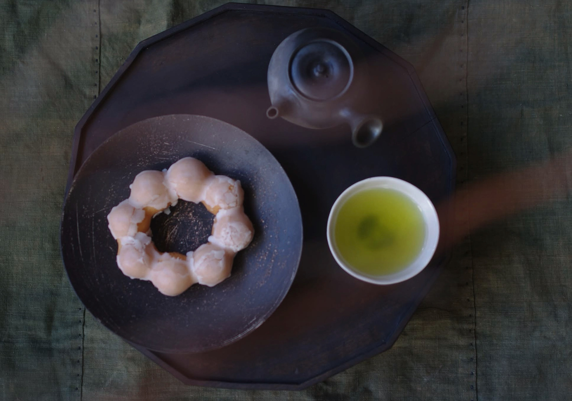 お茶とドーナツ