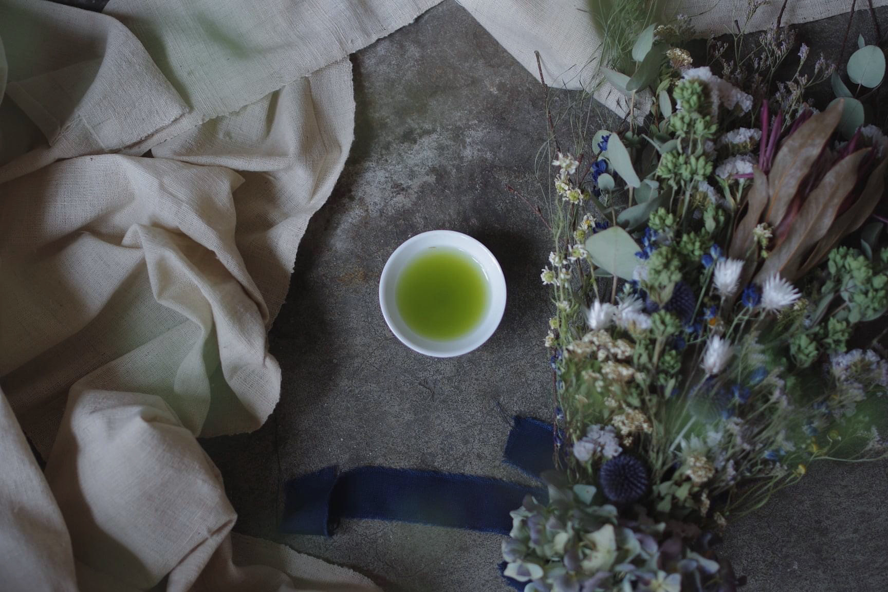 お花とお茶