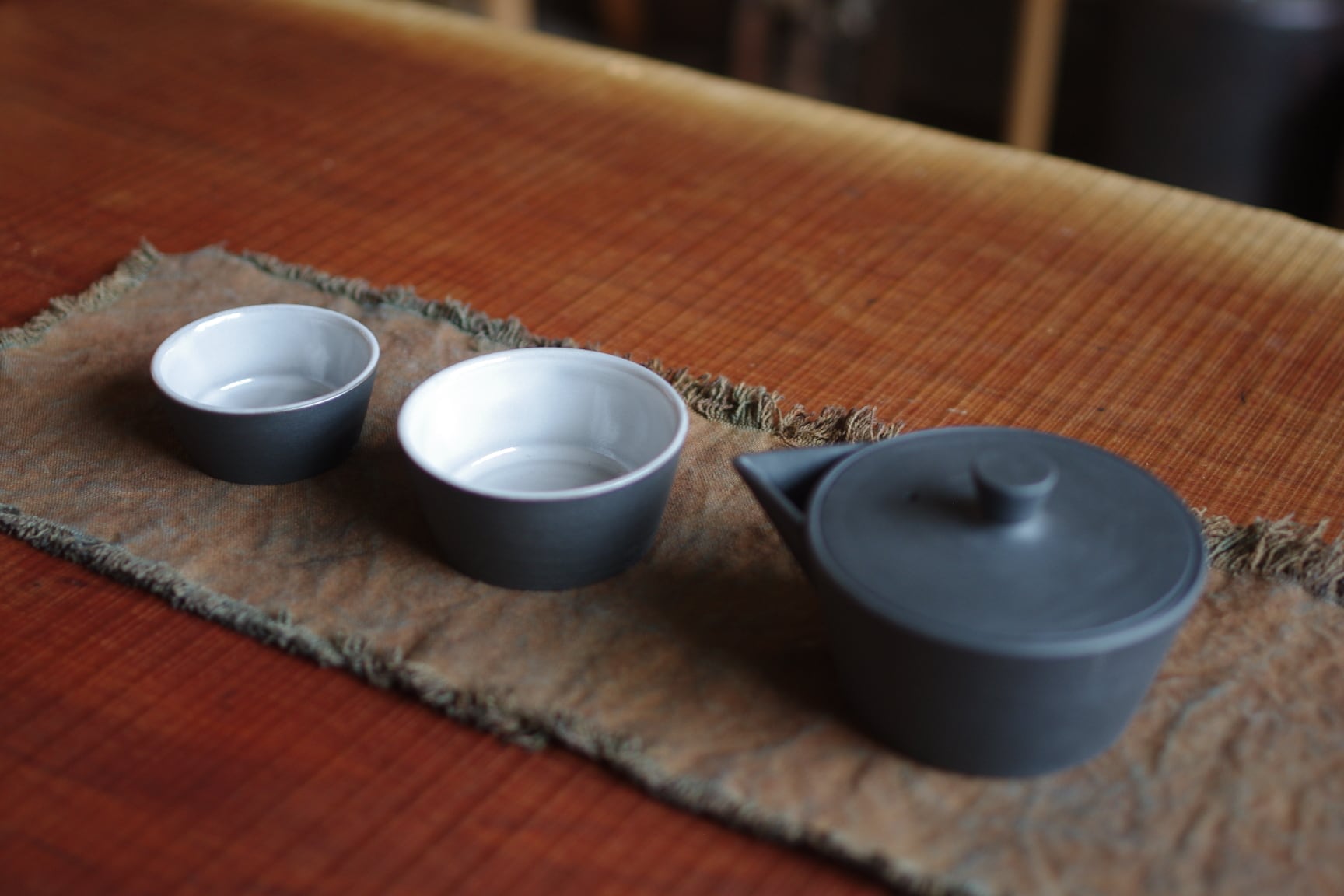 宝瓶・入子碗（入子茶器）ー南景製陶園