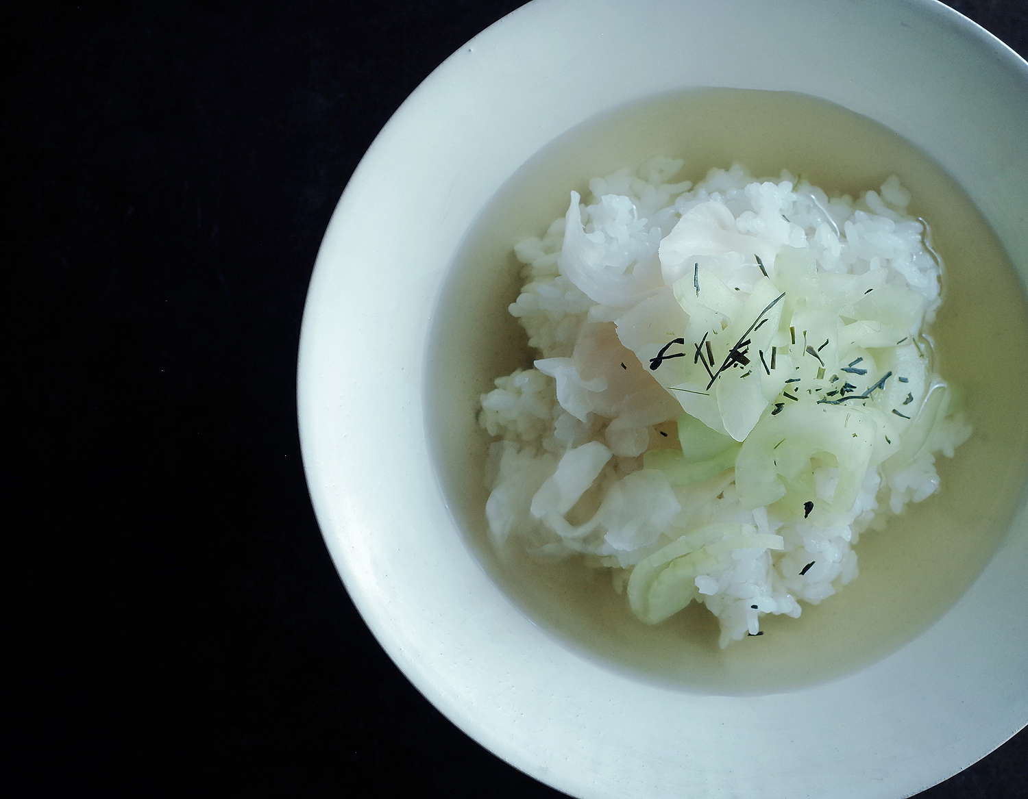 冷茶漬け