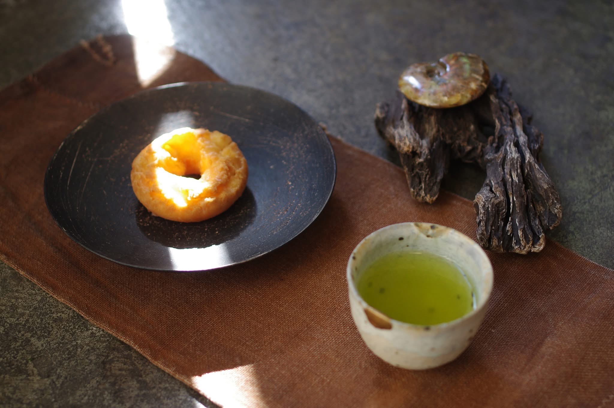 お茶とドーナツ