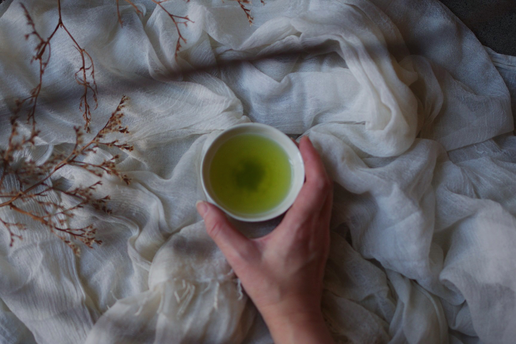 一杯のお茶
