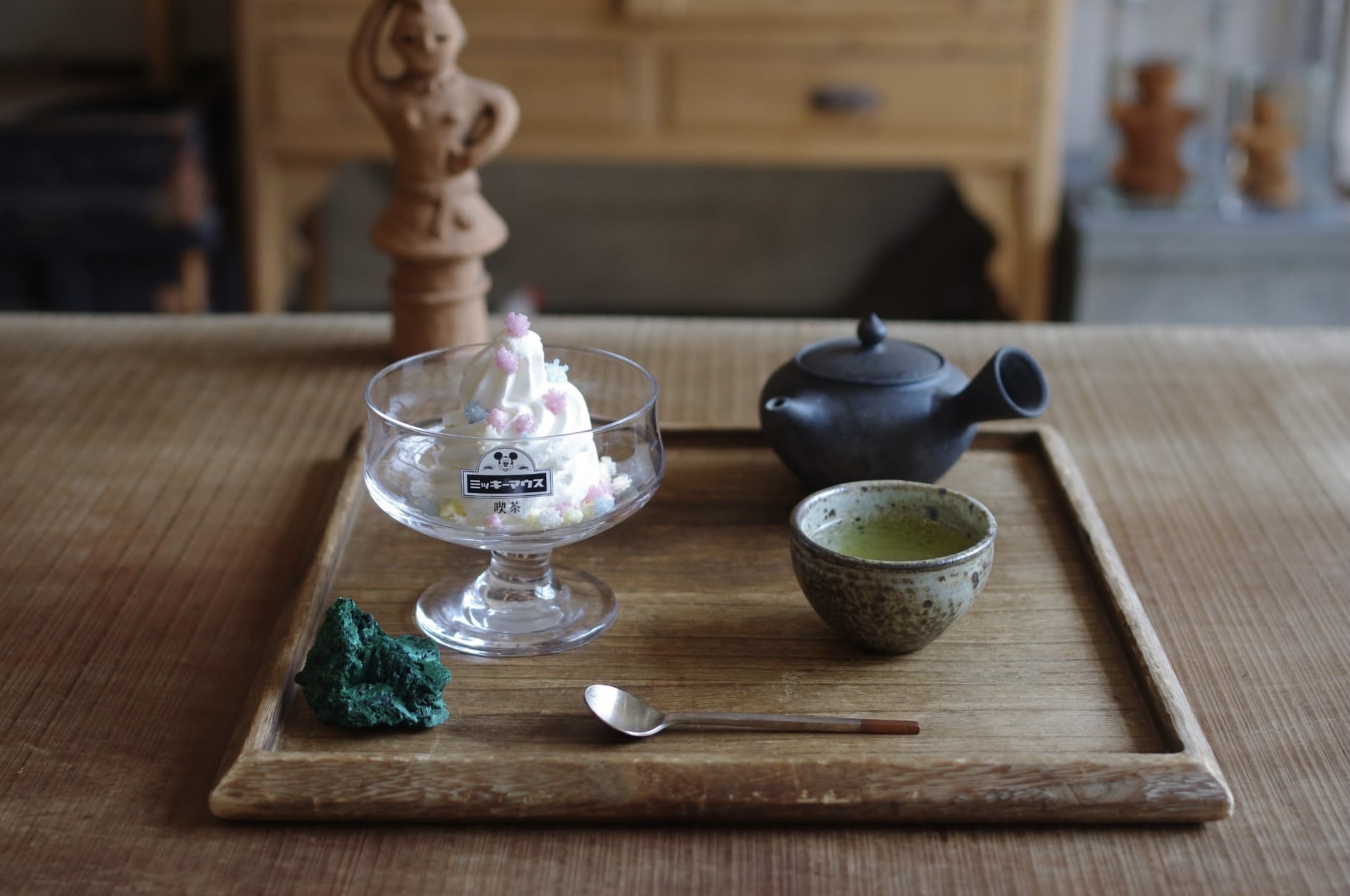 浮き星と春のお茶時間