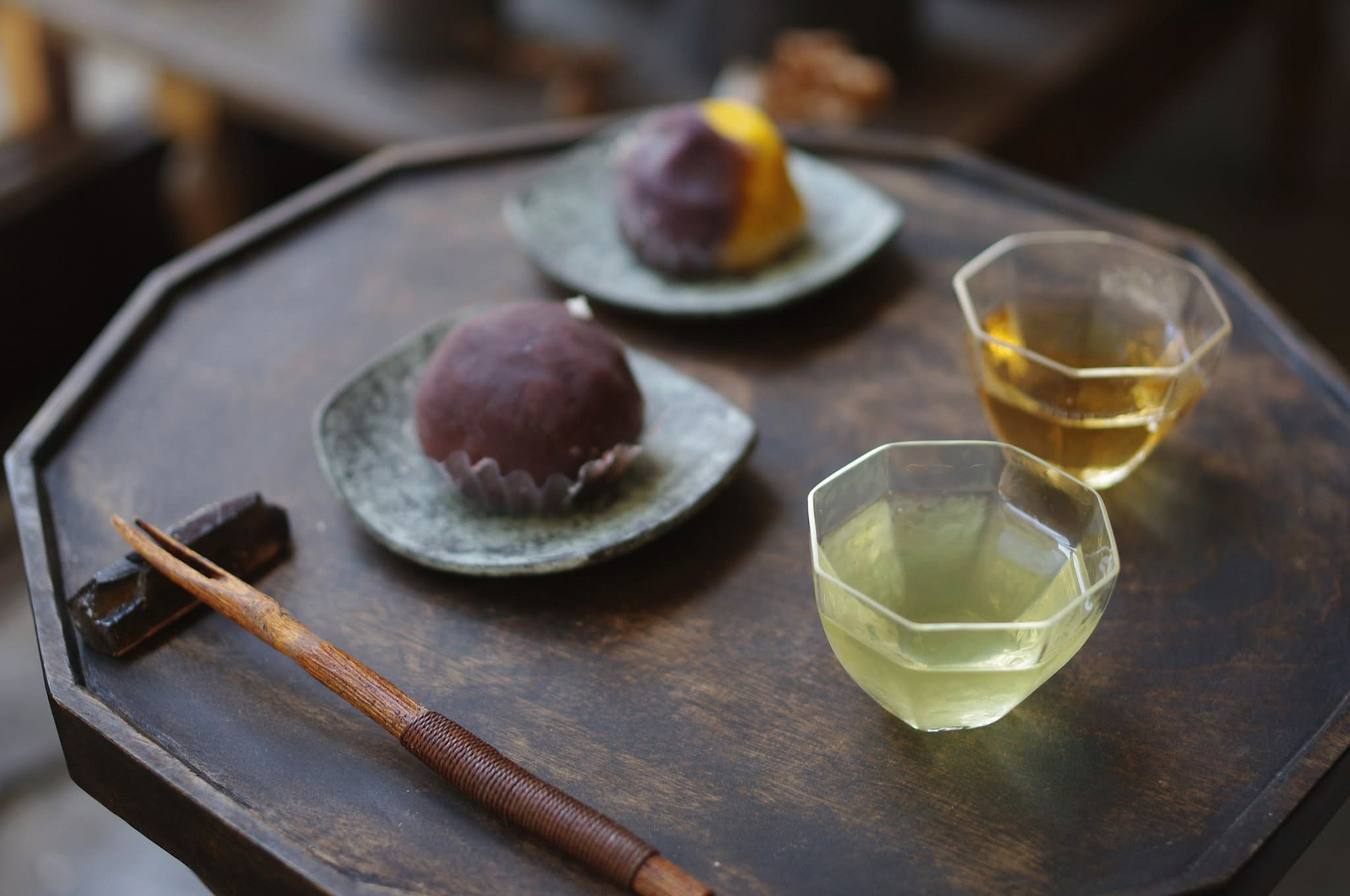 餡子とお茶