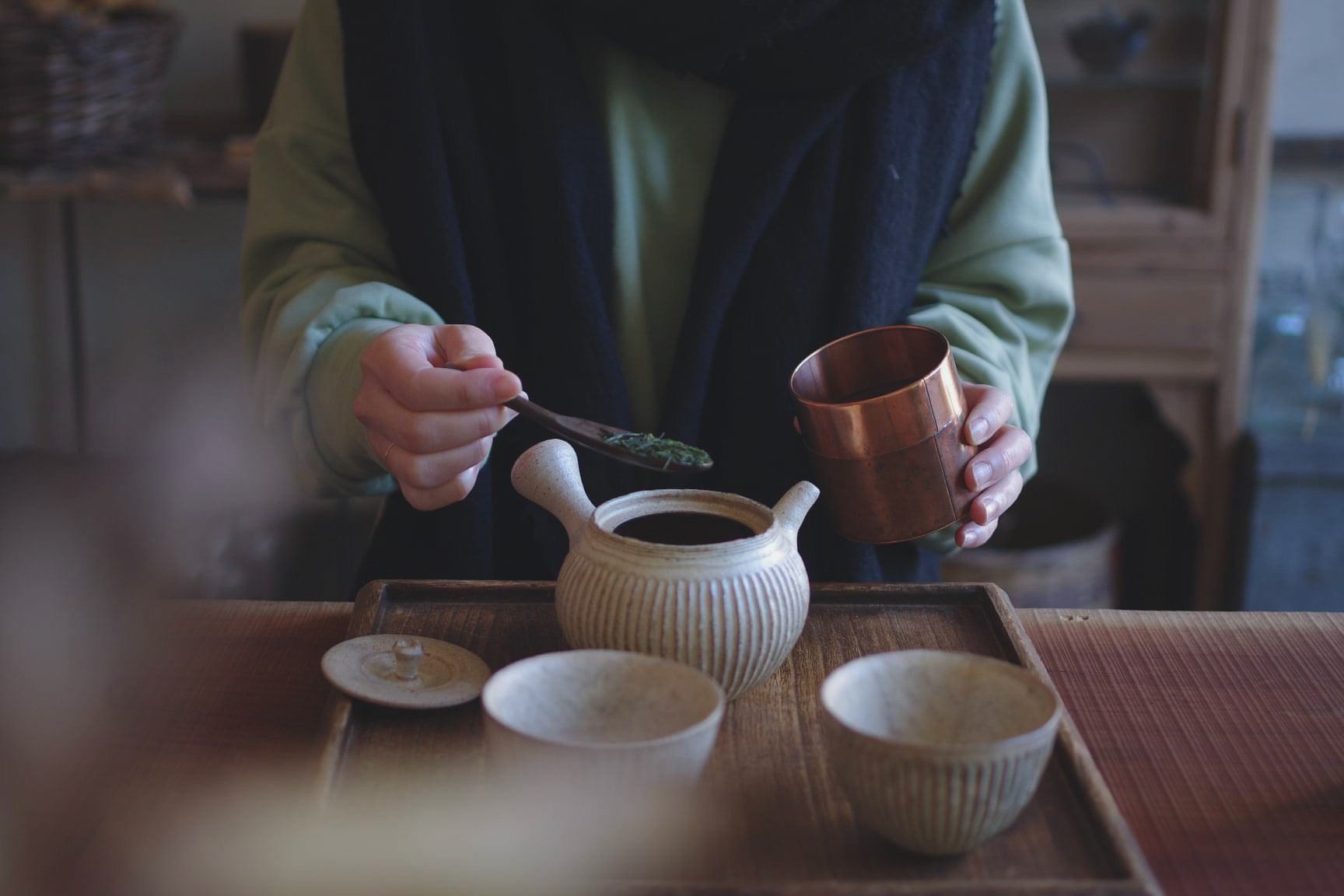 平和は一杯のお茶から