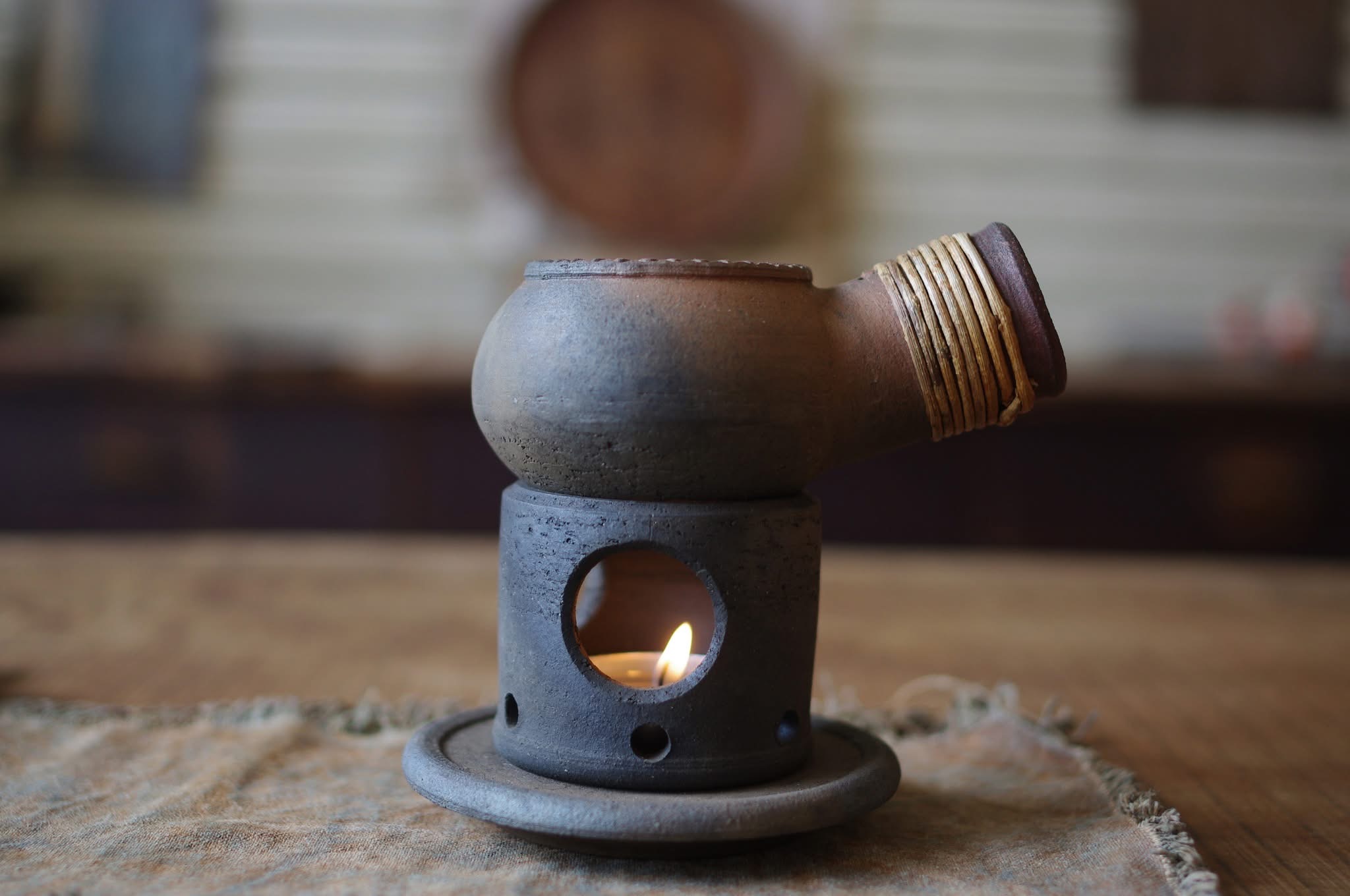 山崎さおりさんの茶香炉入荷