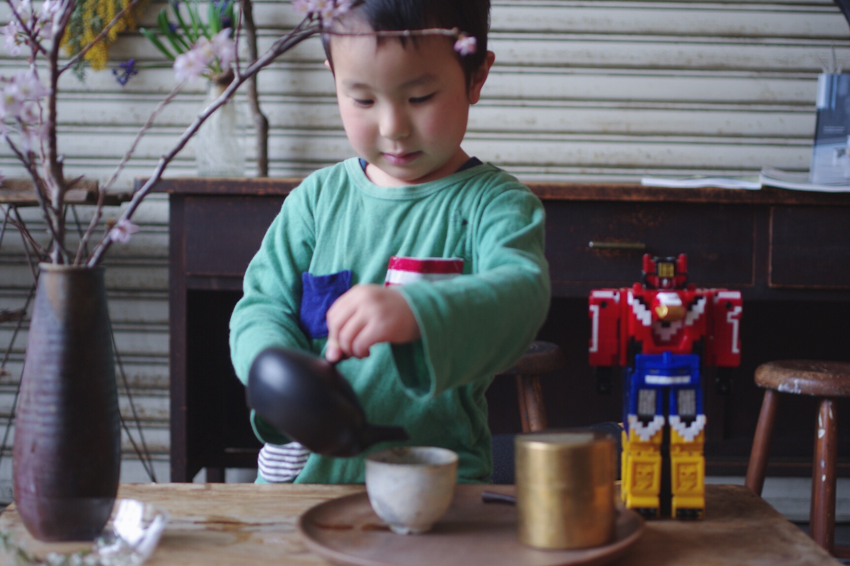 小さな淹れ手