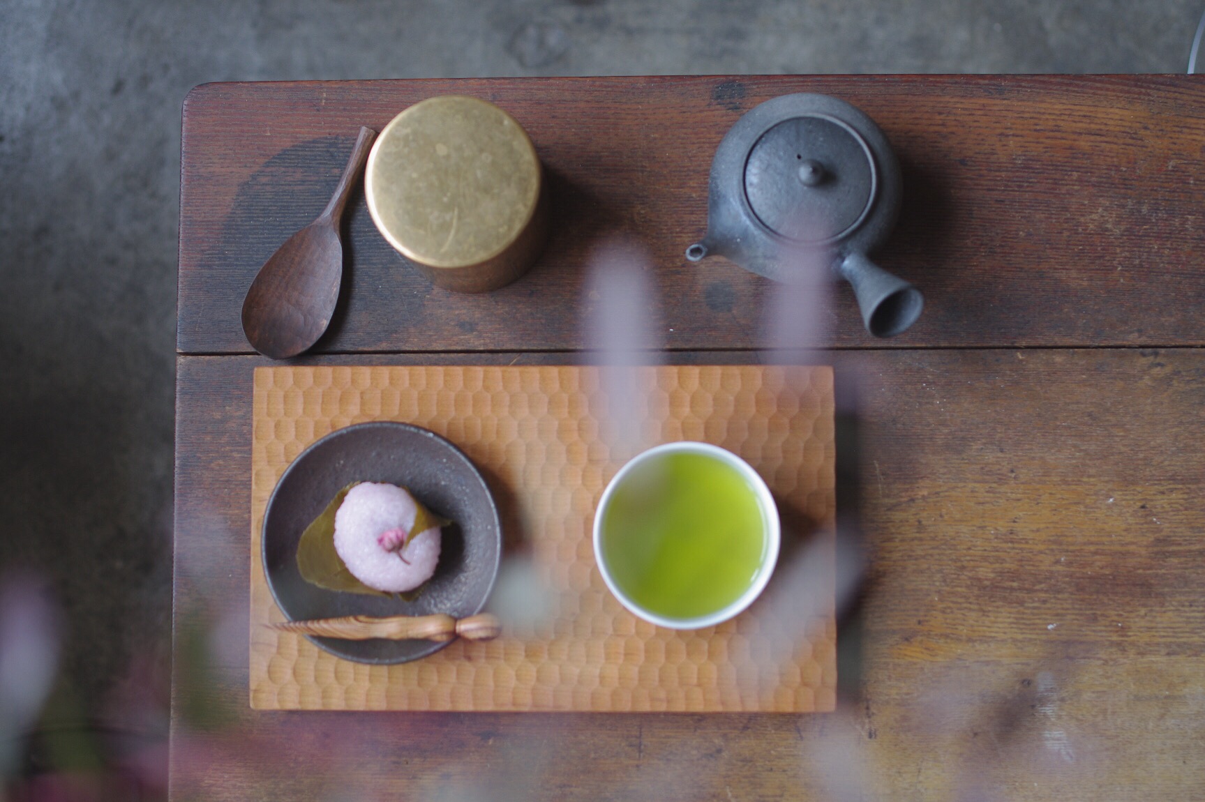 お茶と和菓子