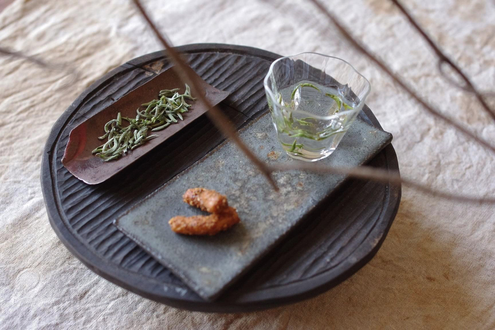 お茶とかりんとう