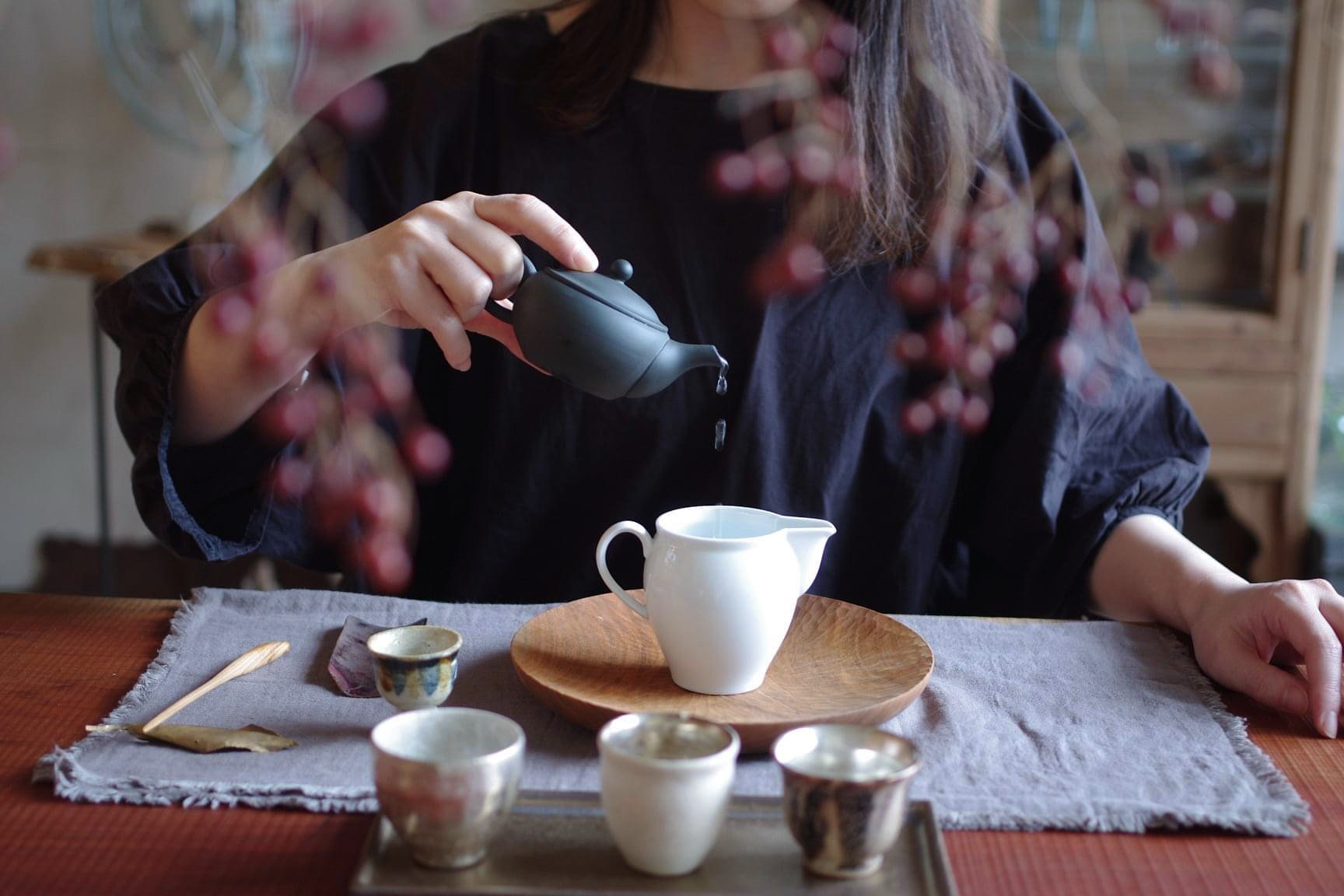 お茶の淹れ方