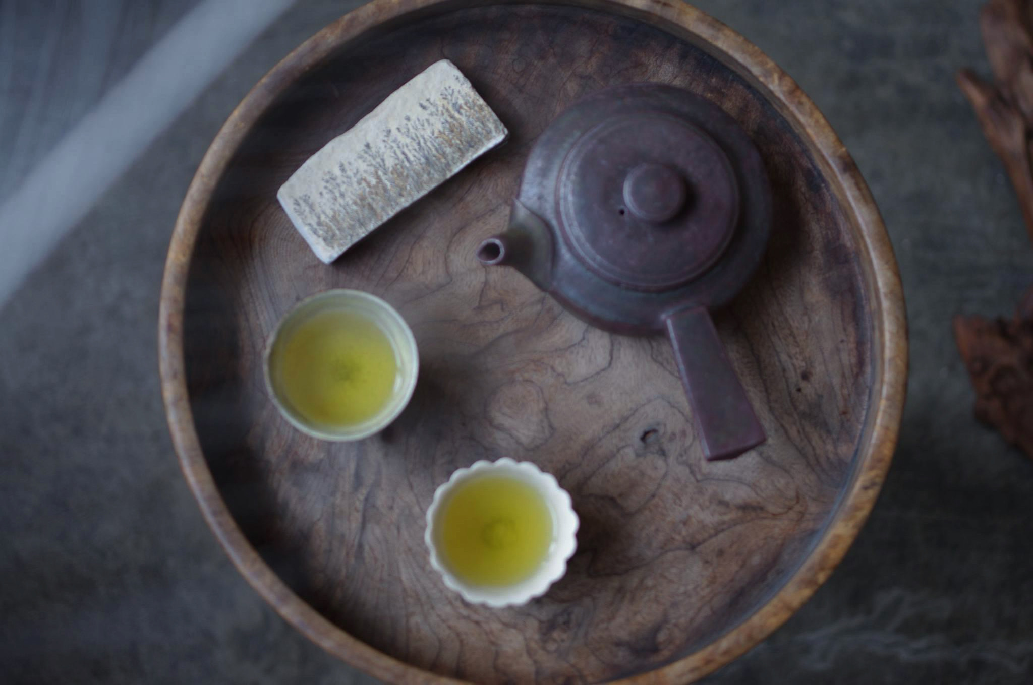 新茶と熟成茶