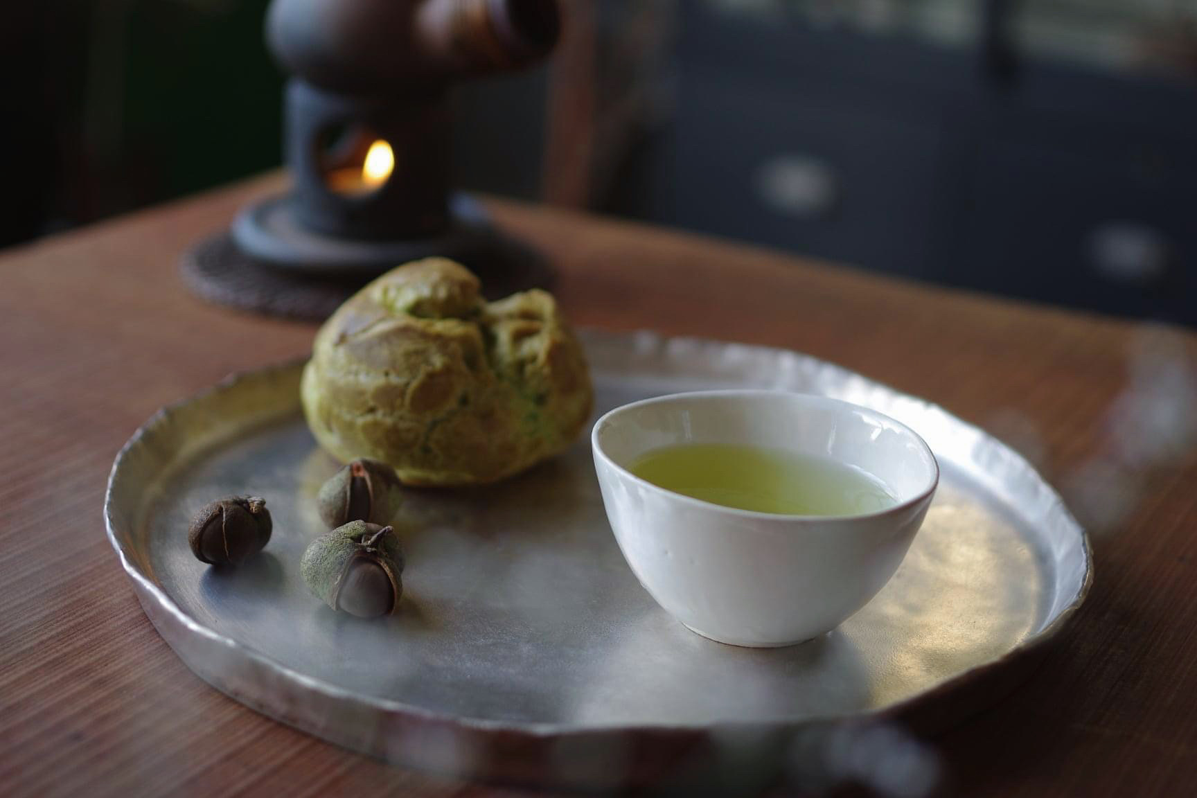 本山茶シュークリーム