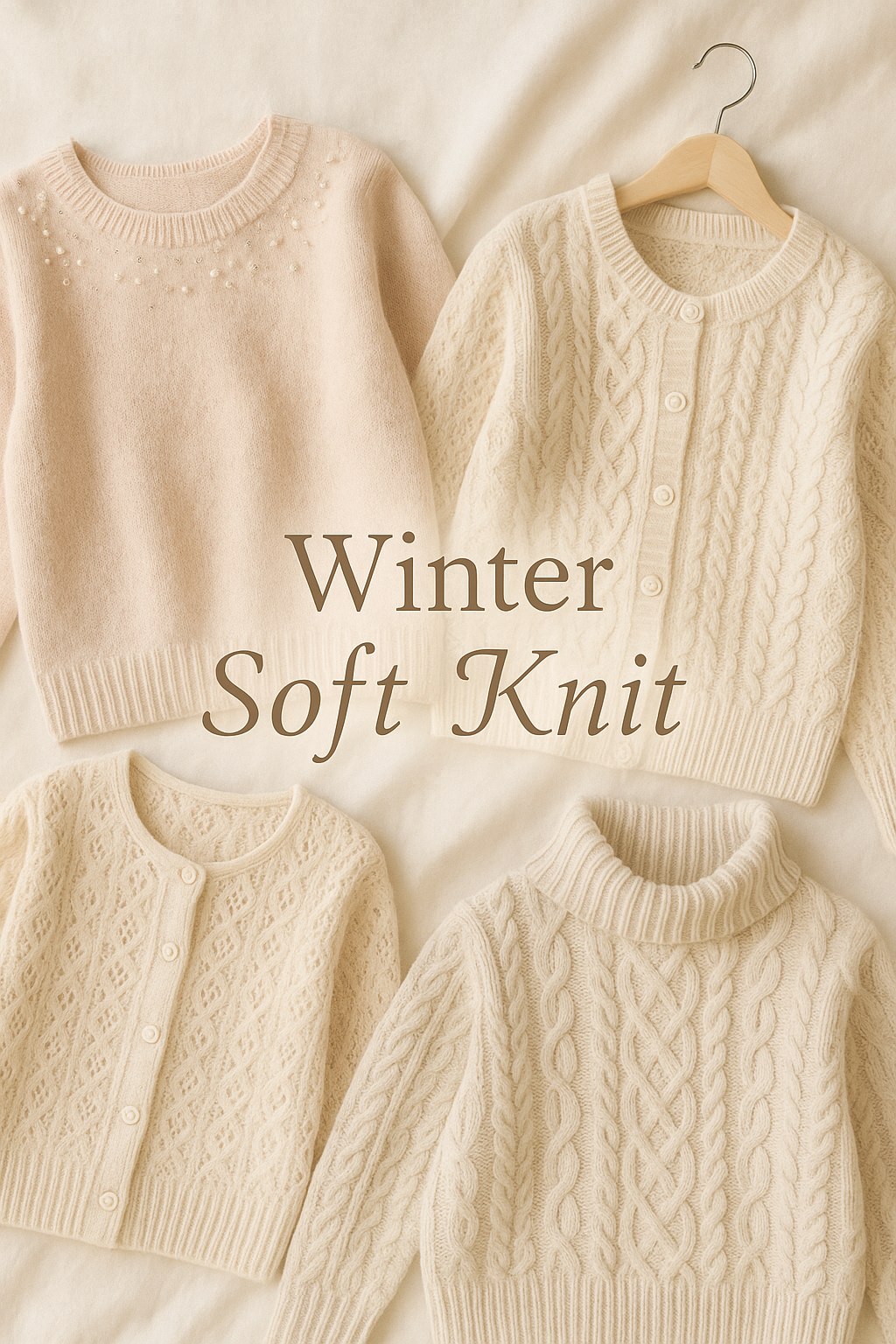 冬のふわふわニット、たくさん入荷しました❄