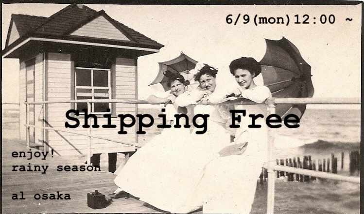 ▼ Shipping free (6/9~6/30)