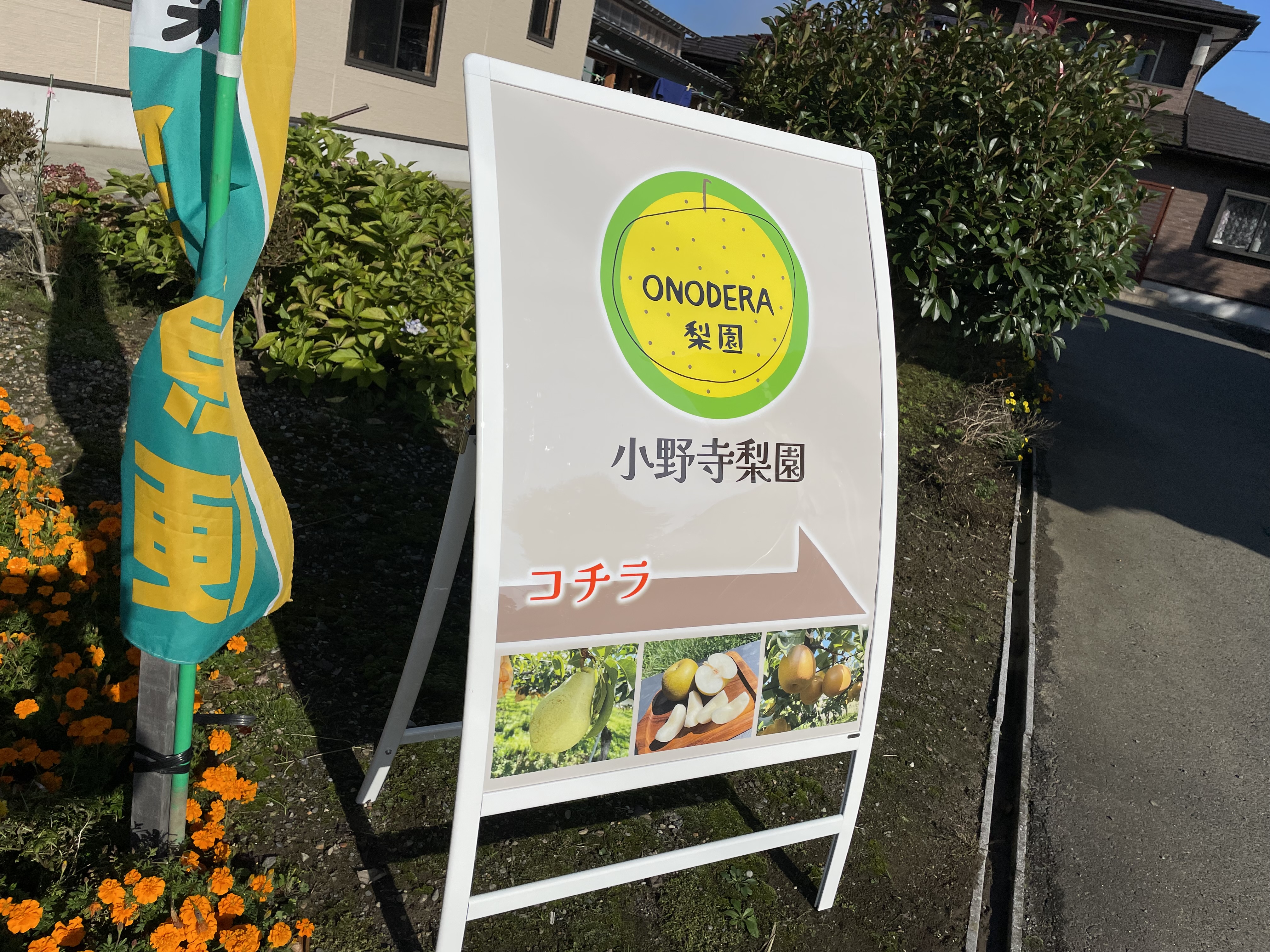 看板設置しました！