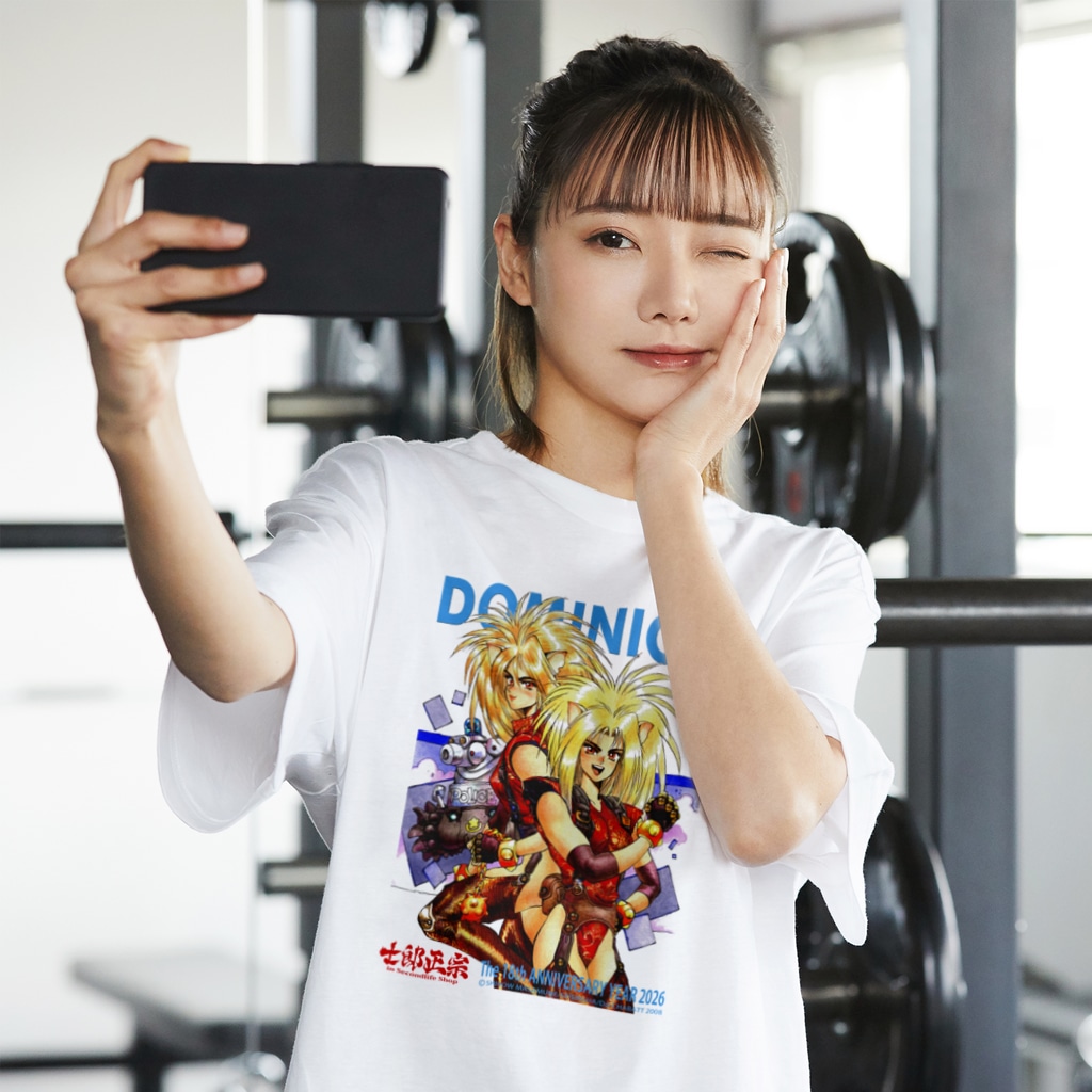 士郎正宗inセカンドライフショップ18周年記念Tシャツ「Vol.22」SUZURIサイトに登場!!