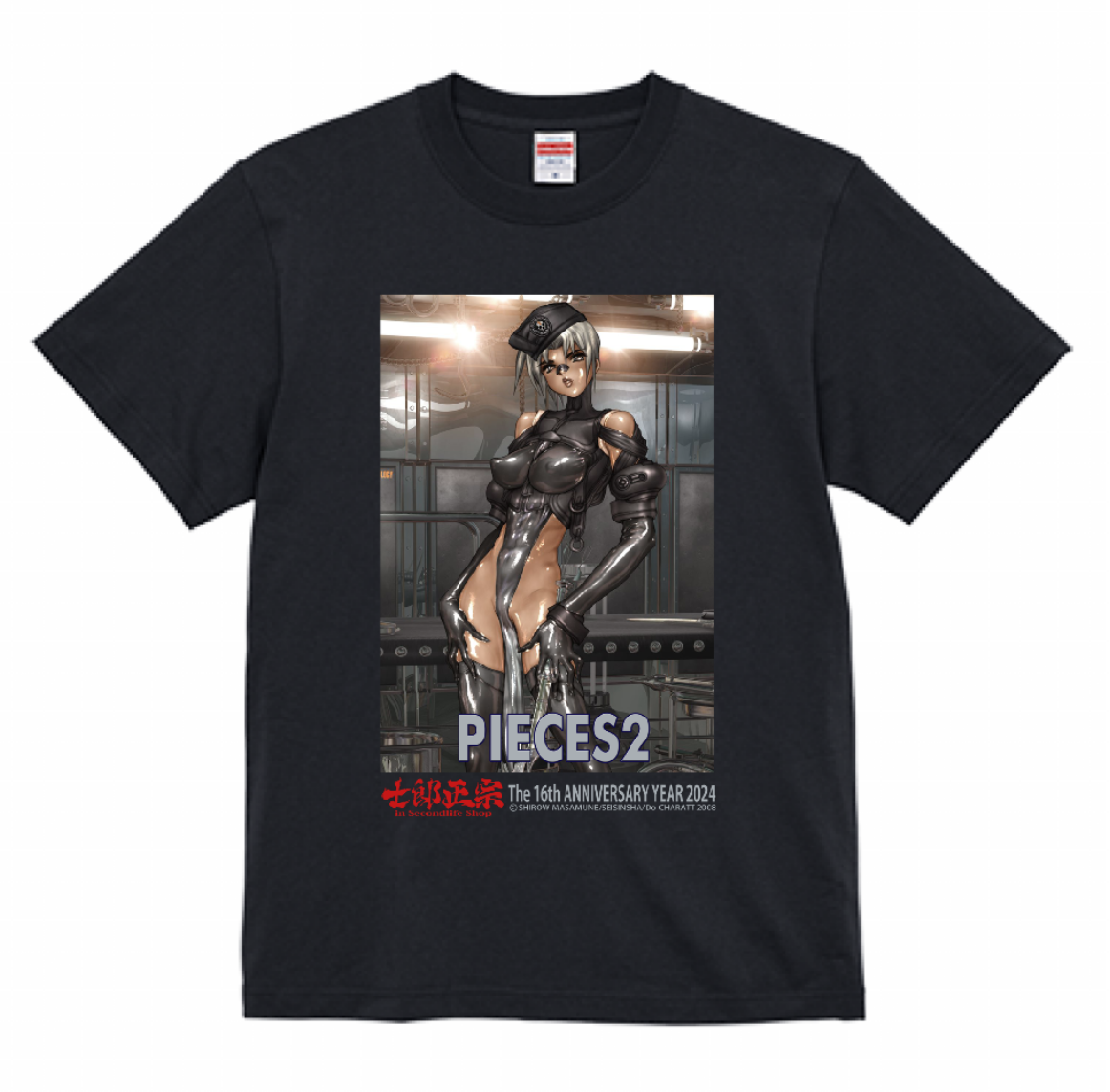 好評の士郎正宗キャラクターTシャツ　第二弾が、早くも登場!!