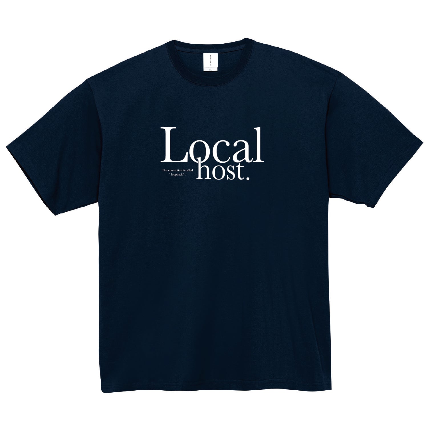 /// NEW ITEM /// Localhost Navy S/S TEE