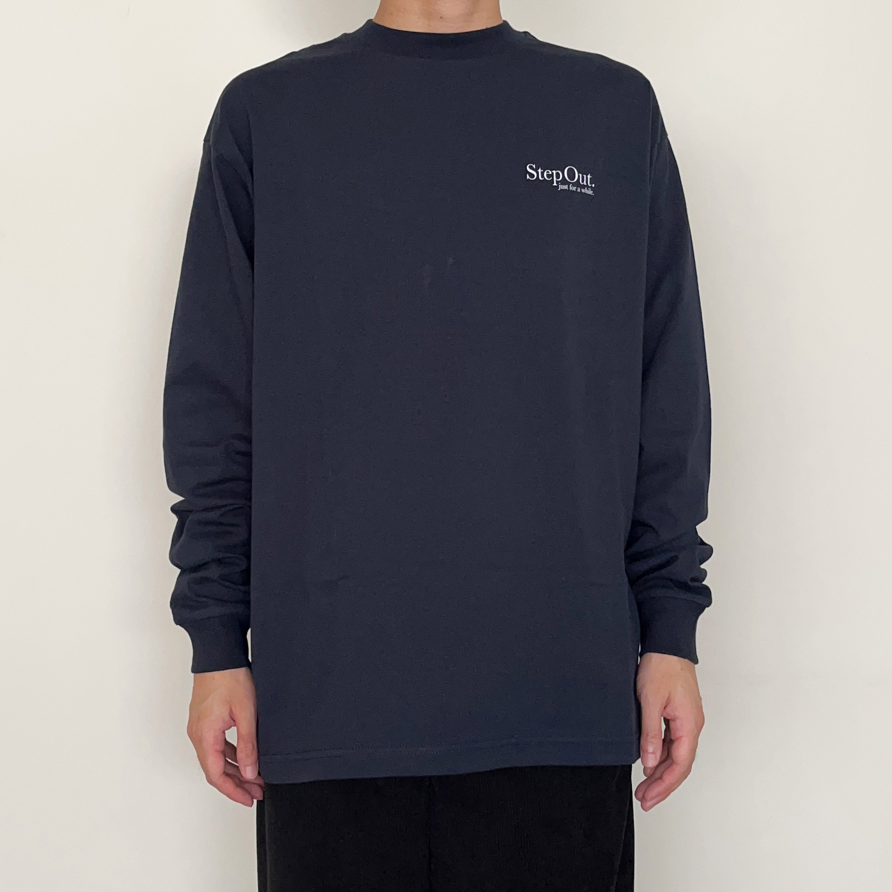 ///  NEW ITEM  ///  Long Sleeve TEE / Navy