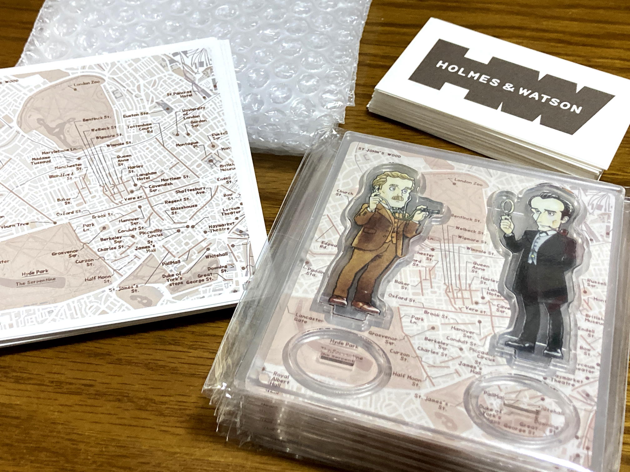 『ホームズ＆ワトスン』再販分　完売いたしました