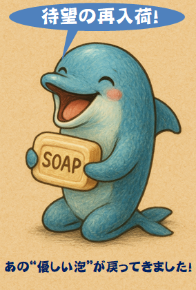 お待たせしました。再入荷です。