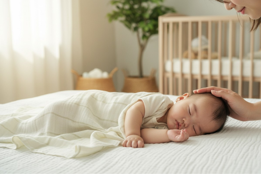 おくるみとバスタオルの違いは?兼用するならガーゼがおすすめな理由
