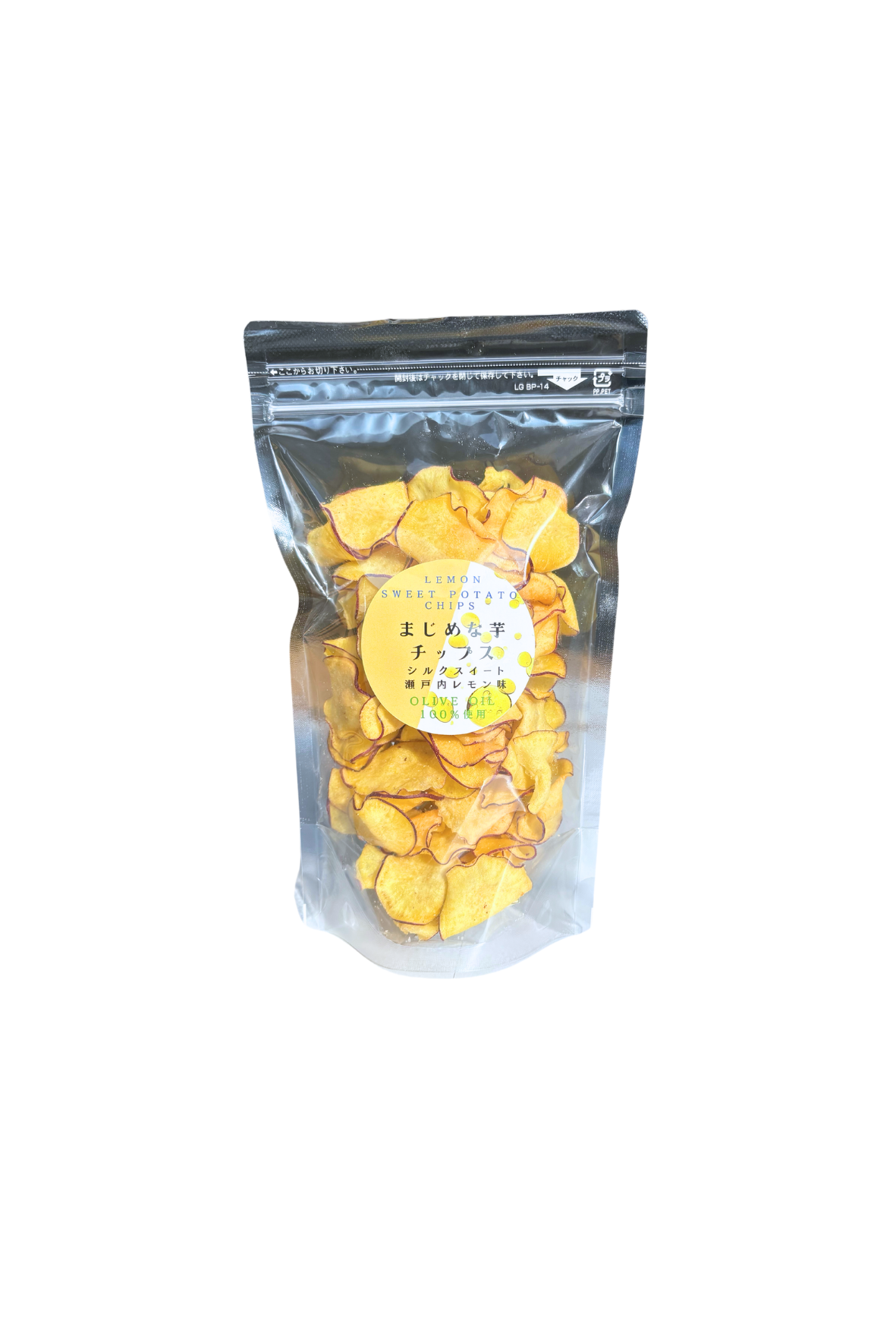 シルクチップスシリーズに瀬戸内レモン味が新商品！芋の甘さの中に少しのレモンの酸味があり絶品です。